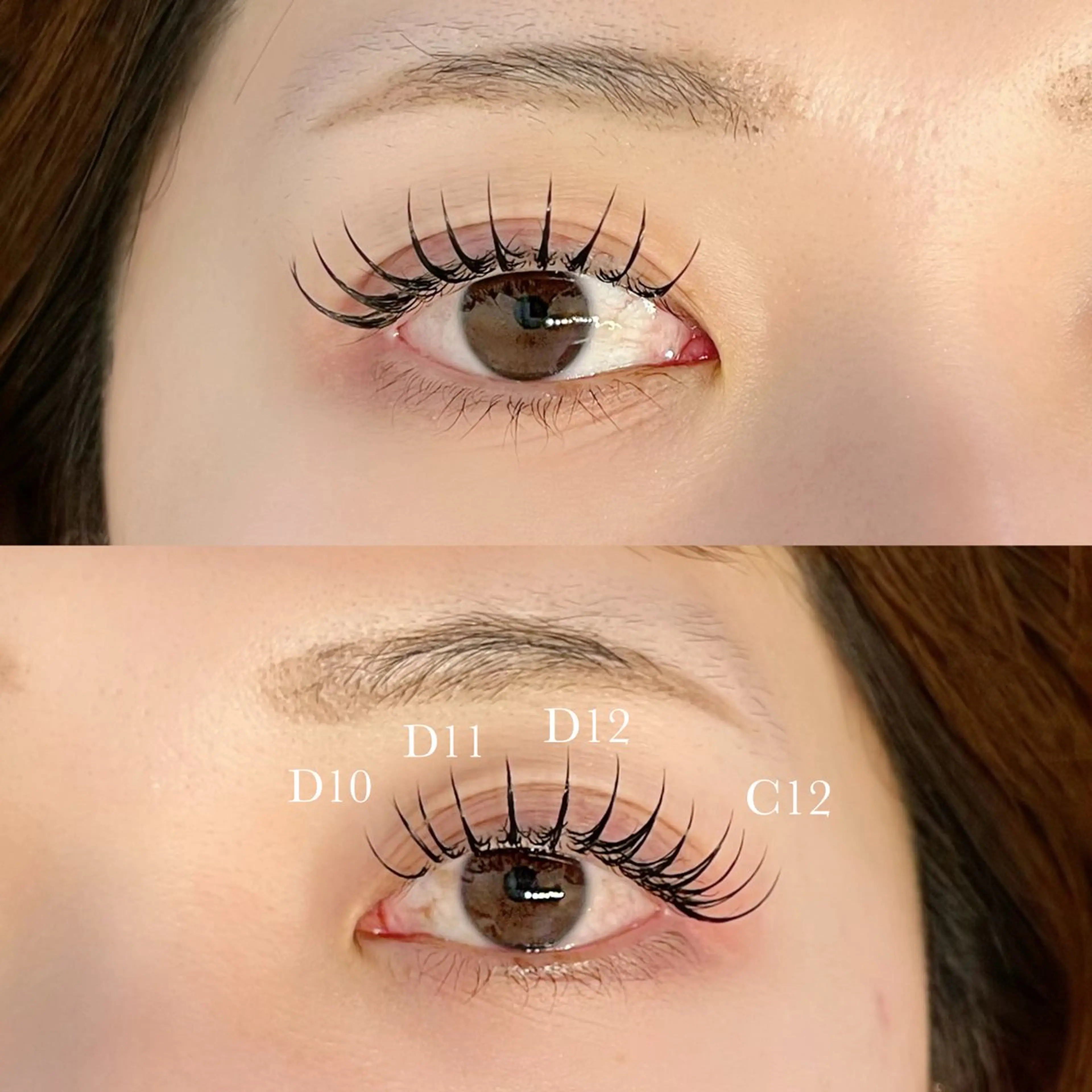 マツエク・マツパ フラットラッシュ マツエク eyelash Himariのマツエク・マツパデザイン