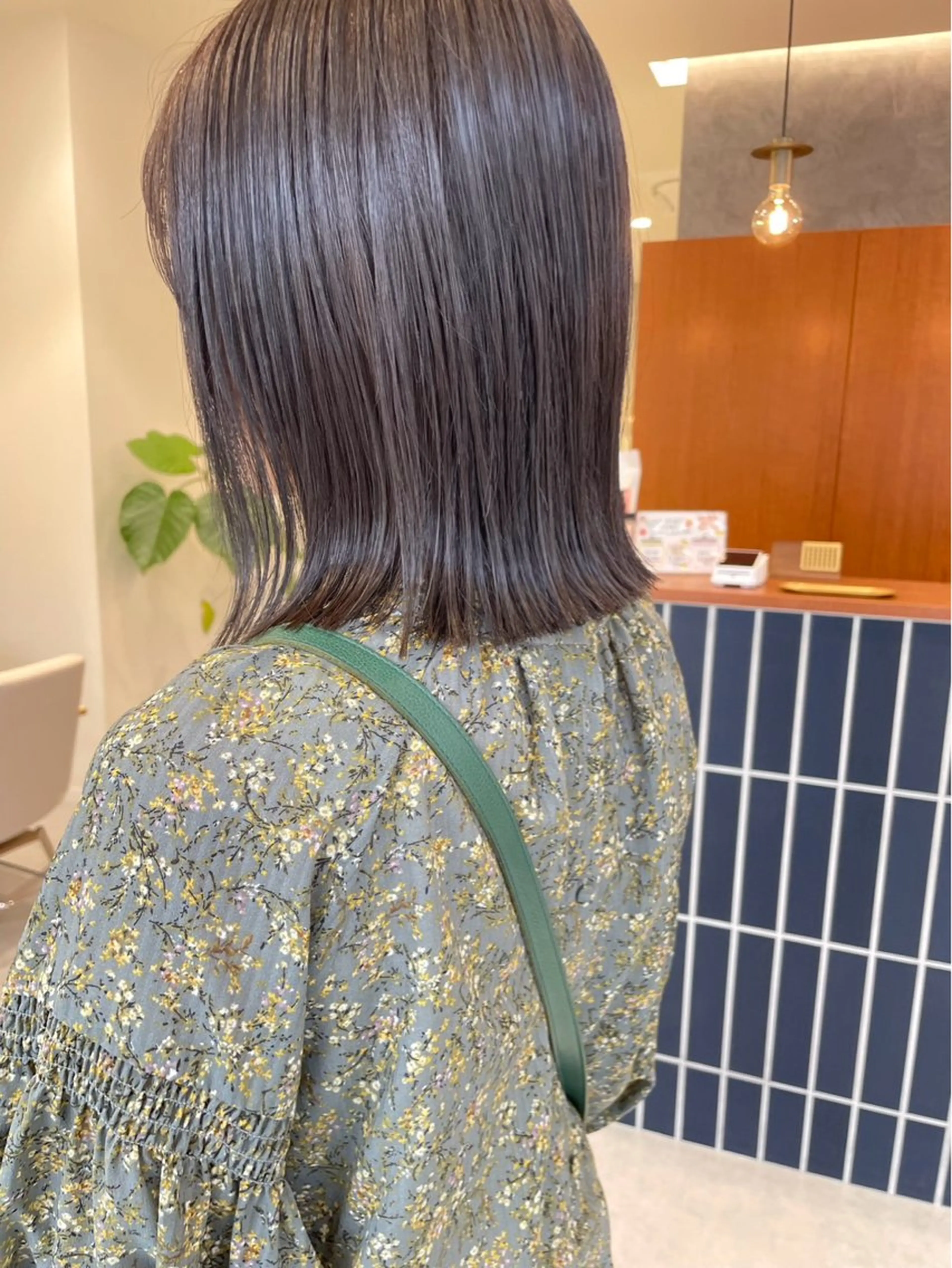 毛先を整える➕ダメージケアトリートメントの写真