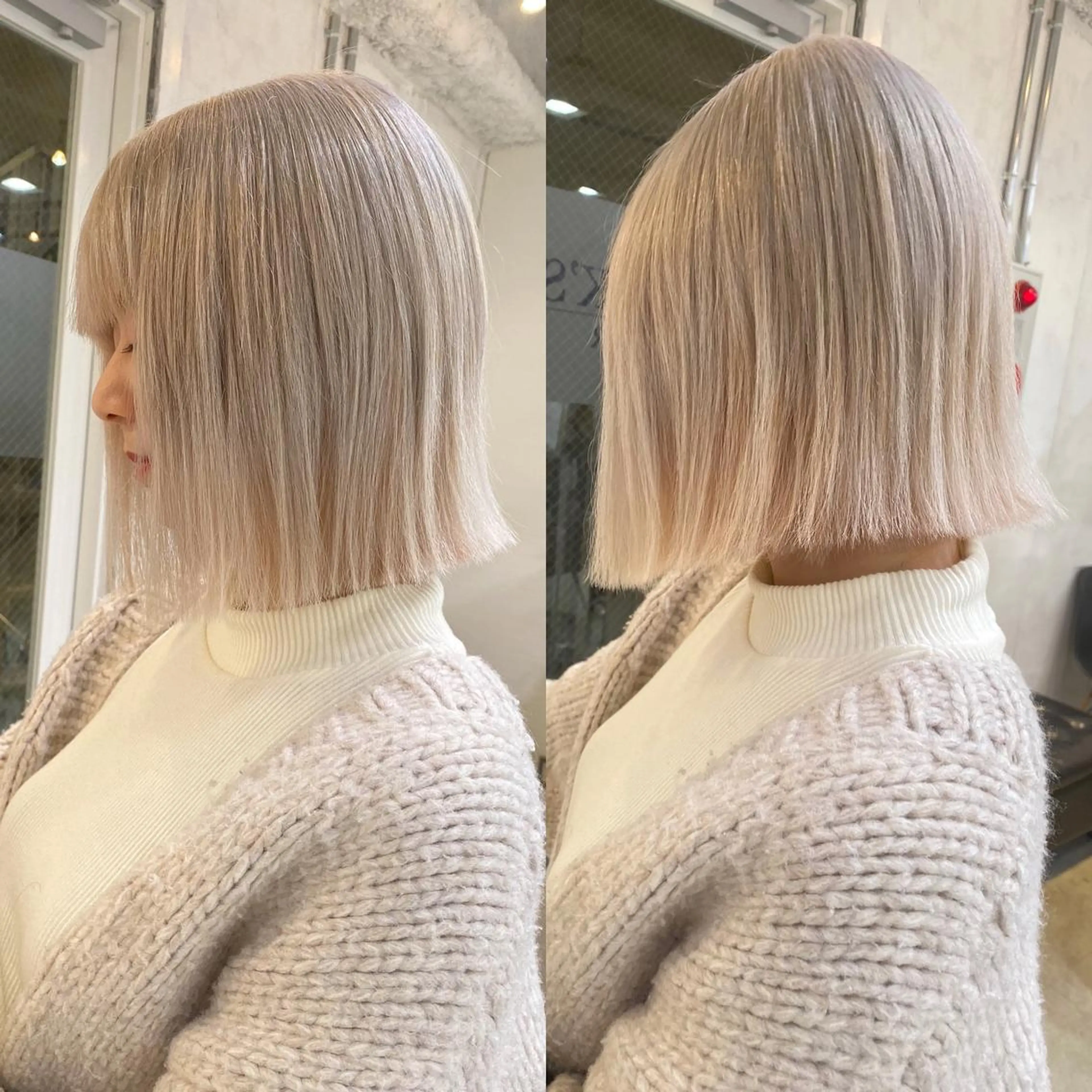 ショート カラー ヘアアレンジ ヘアカラー トリートメント BANK'S hair所属・📌 トレンド×韓国 髪質改善寺坂雄飛📌のヘアスタイル