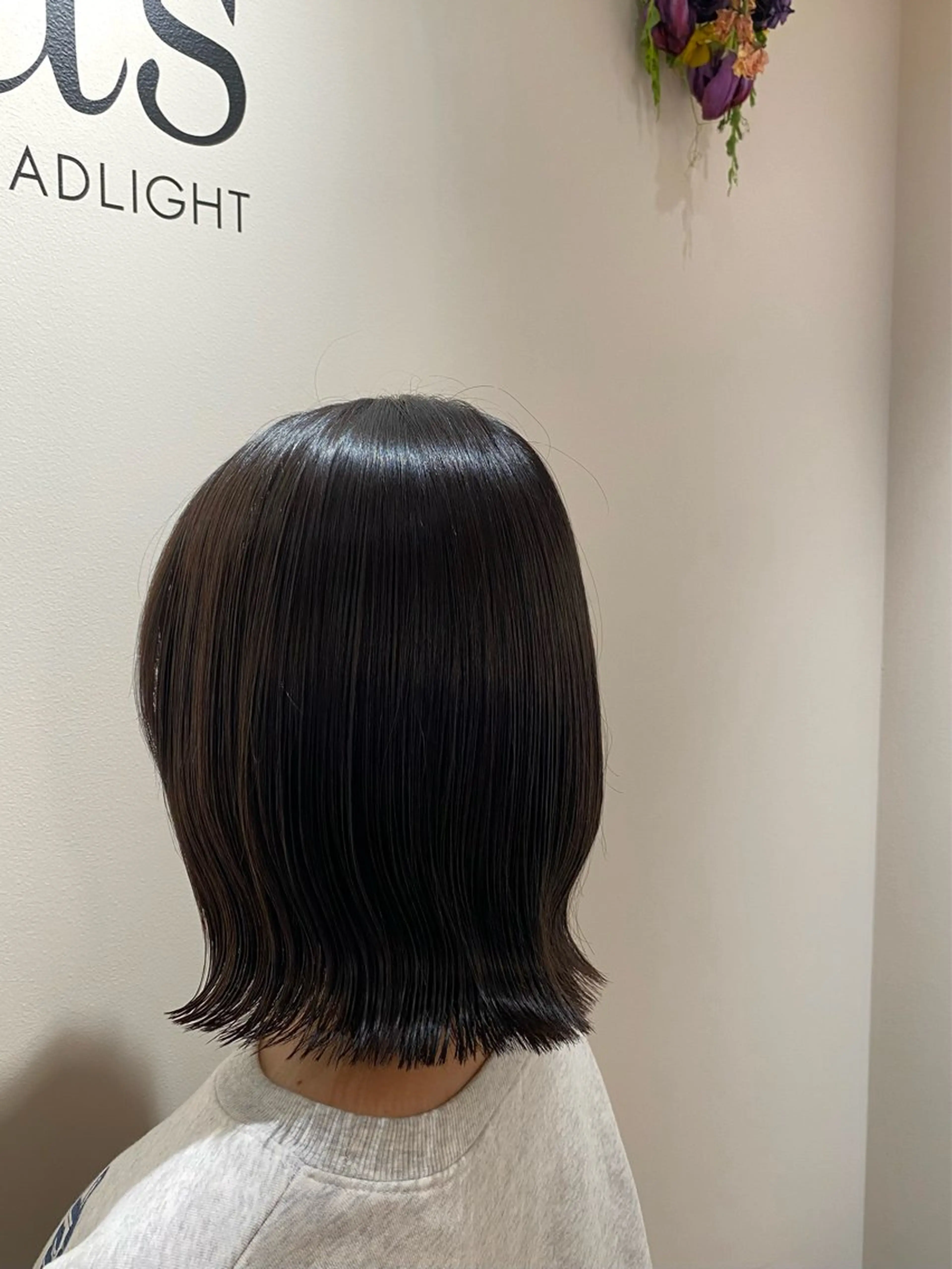 ミディアム ボブ 透明感カラー🧡🌿 Mioのヘアスタイル