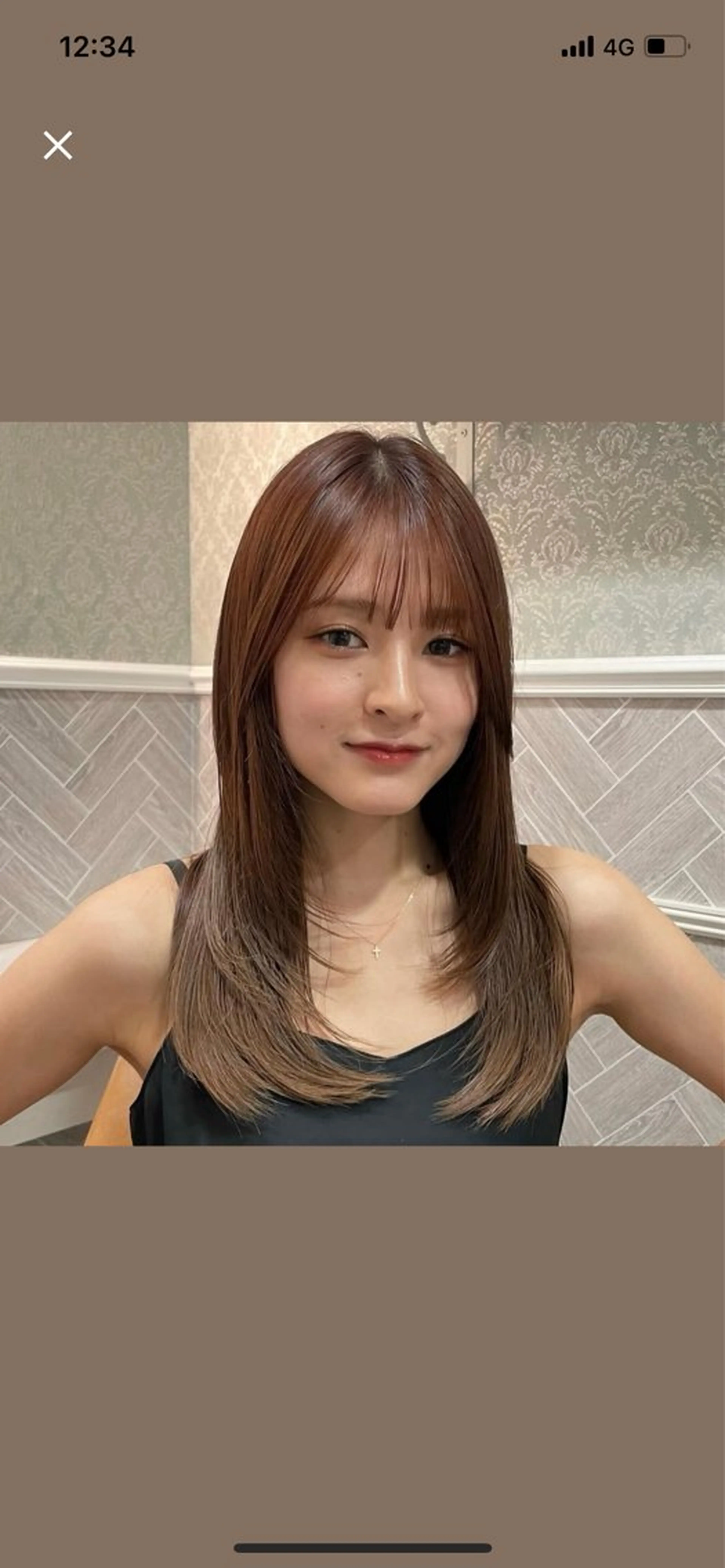 セミロング 渡邉 和喜のヘアスタイル