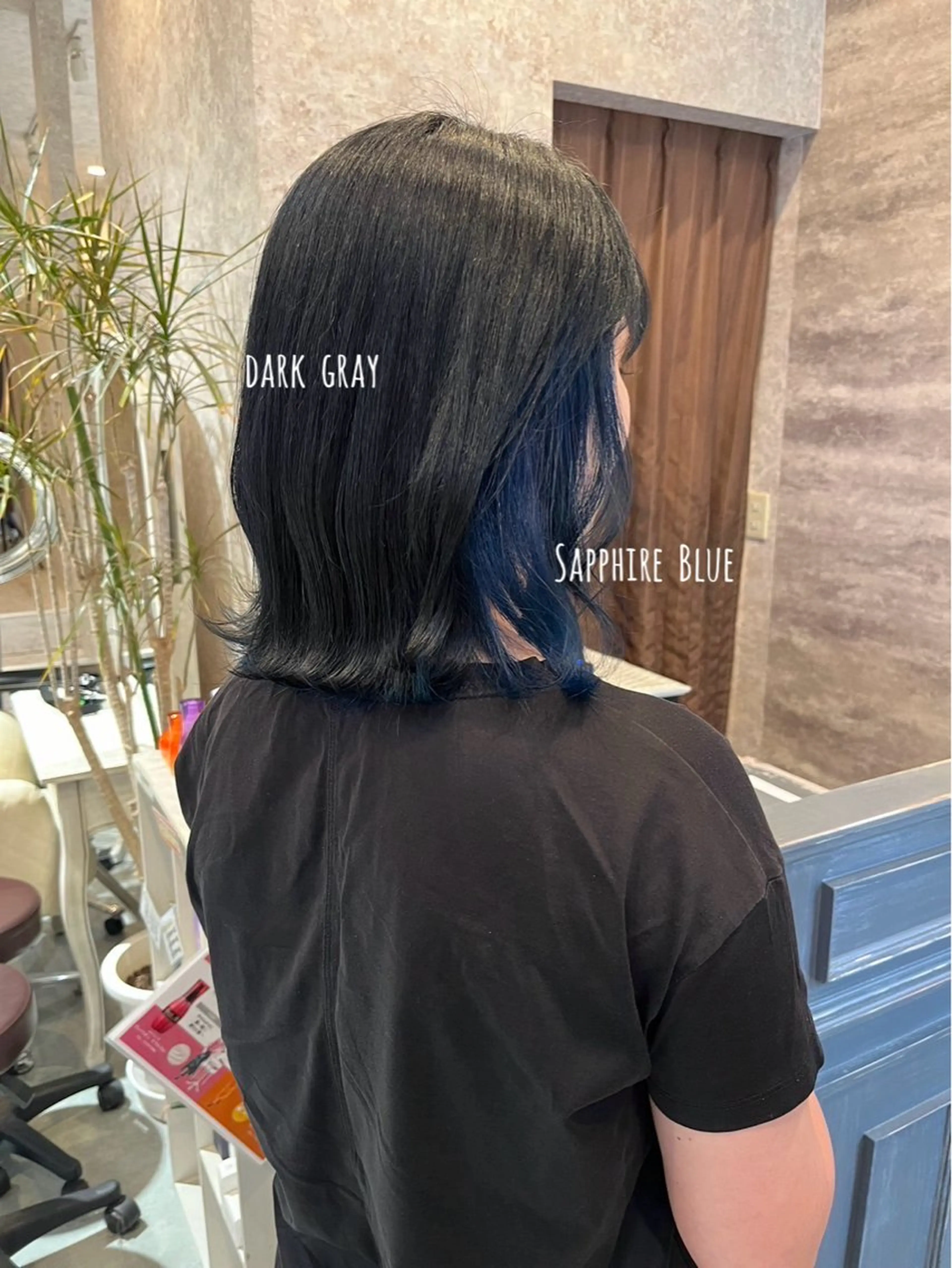 ミディアム カラー ベージュカラー ブリーチ ブルーカラー ダブルカラー グラデーションカラー 💈Blanco💈 カラー&ケア🌈のヘアスタイル