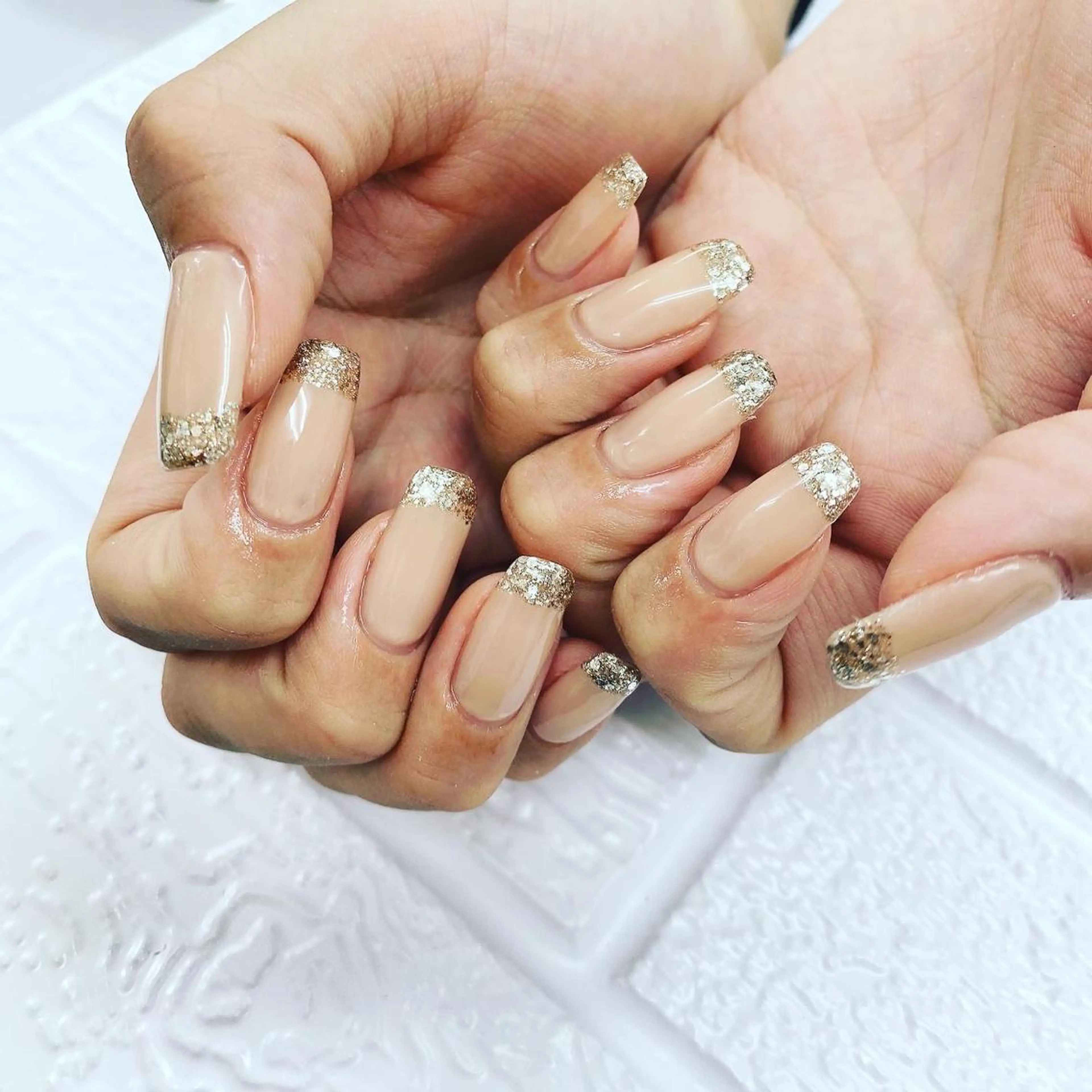 ネイル ラメ(グリッター) ハンドネイル N._._.claw[エヌクロー]所属・N._._. clawのネイルデザイン