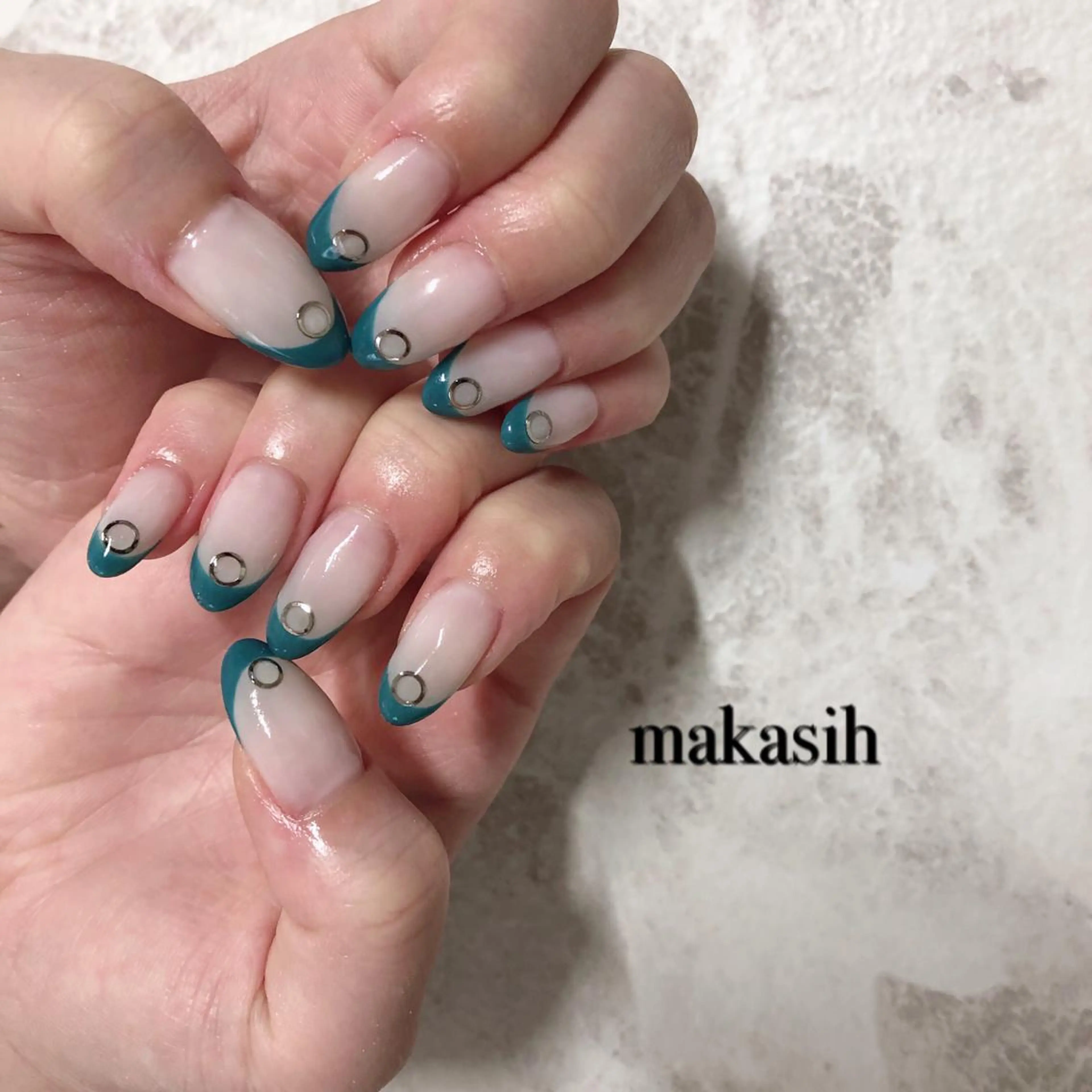 ネイル フレンチネイル シンプルネイル 濱田 美菜子のエステ・リラクイメージ