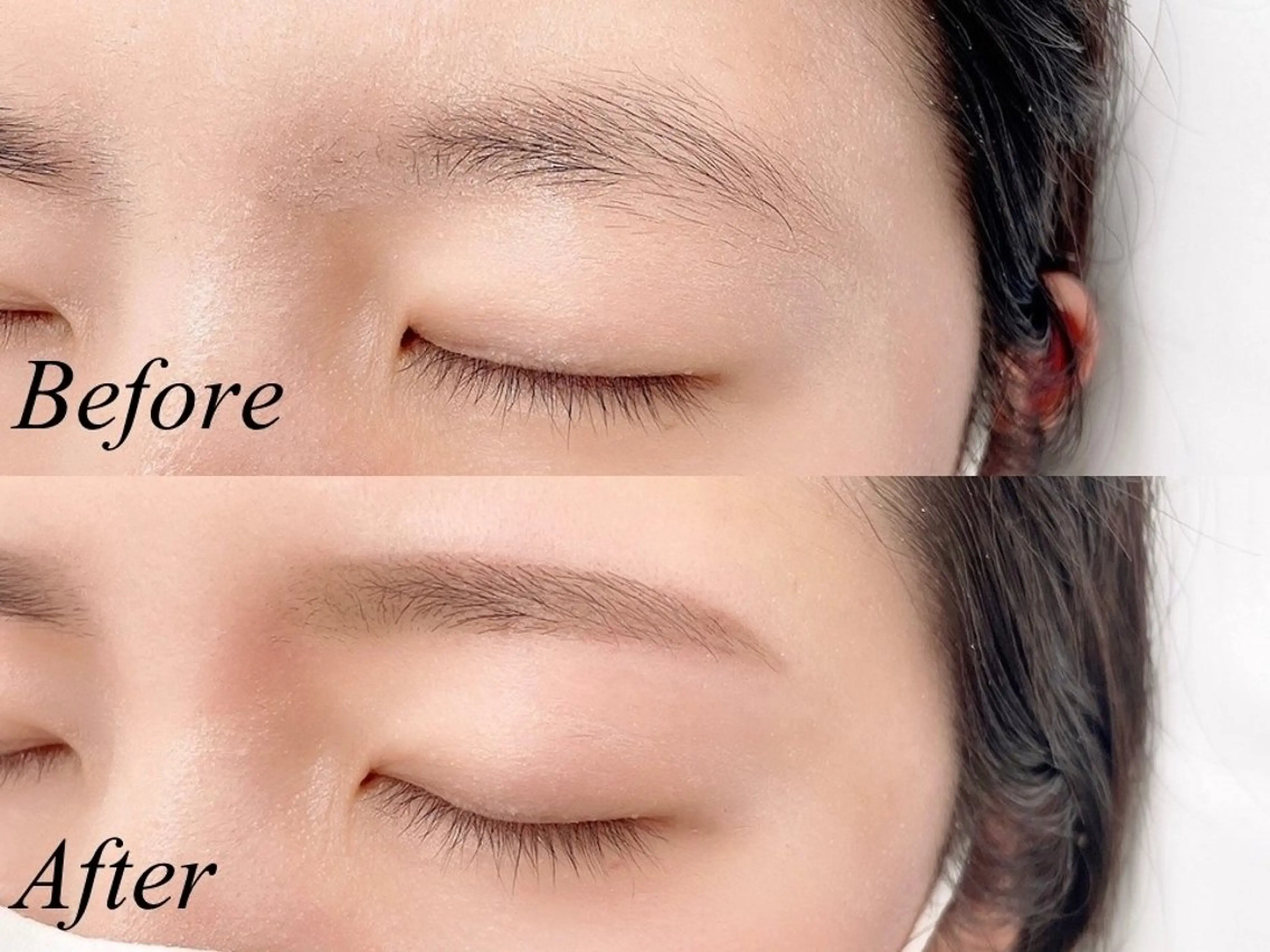 学割U24🎓《ナチュラル眉🌱》美眉アイブロウWAX＋間引き (メイク込) ¥4700の写真