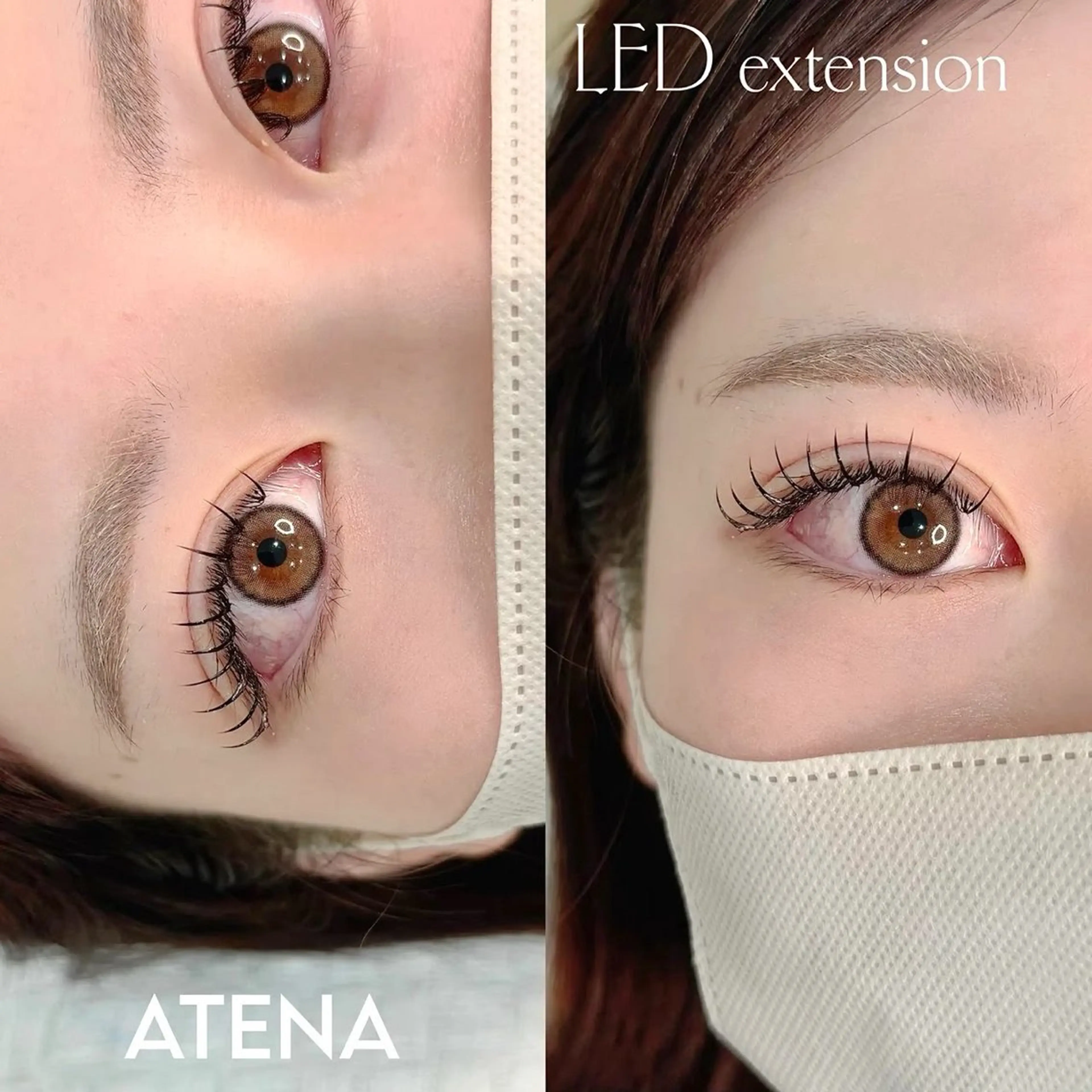 マツエク・マツパ マツエク ATENA MINAMIのマツエク・マツパデザイン