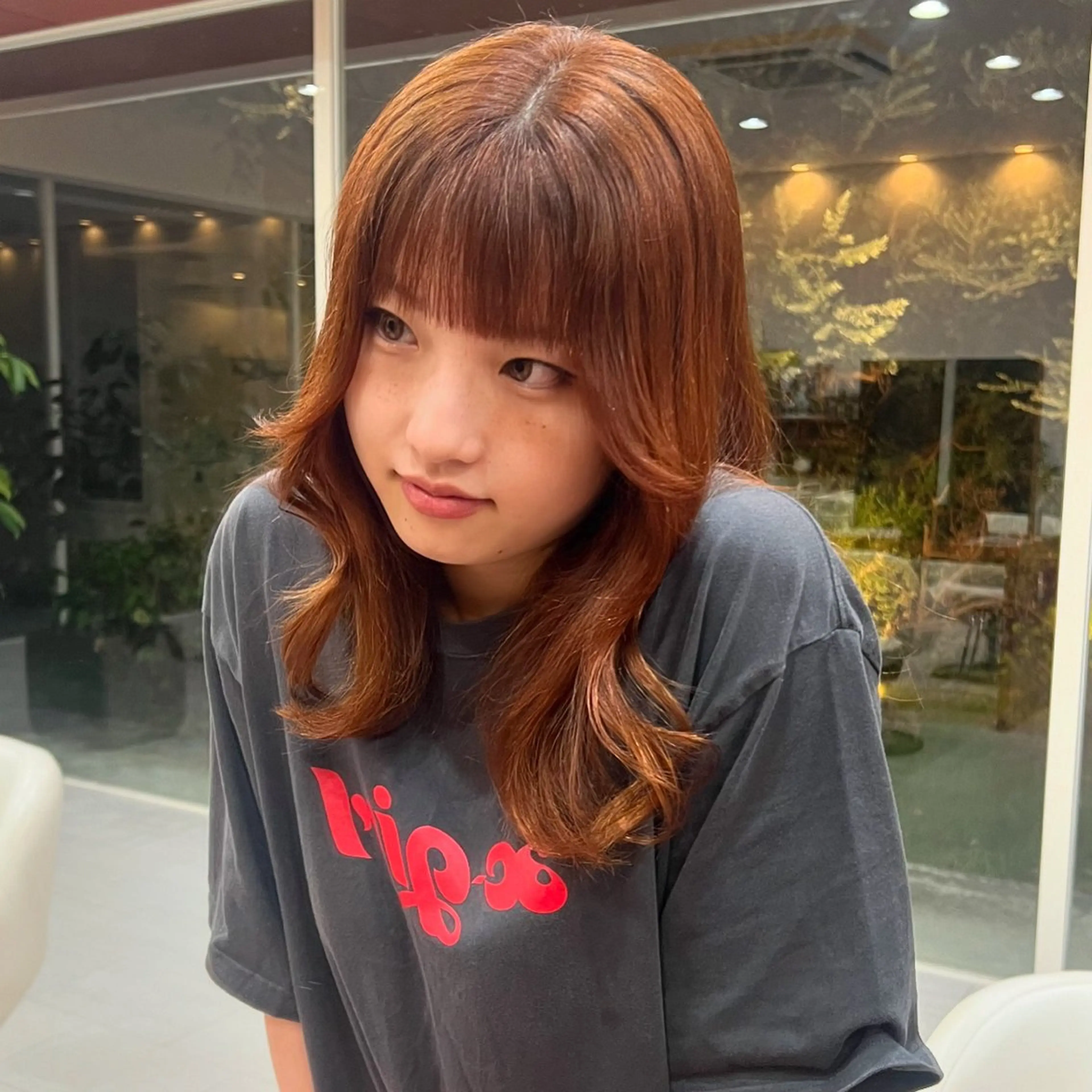 カット+ヘアカラーの写真