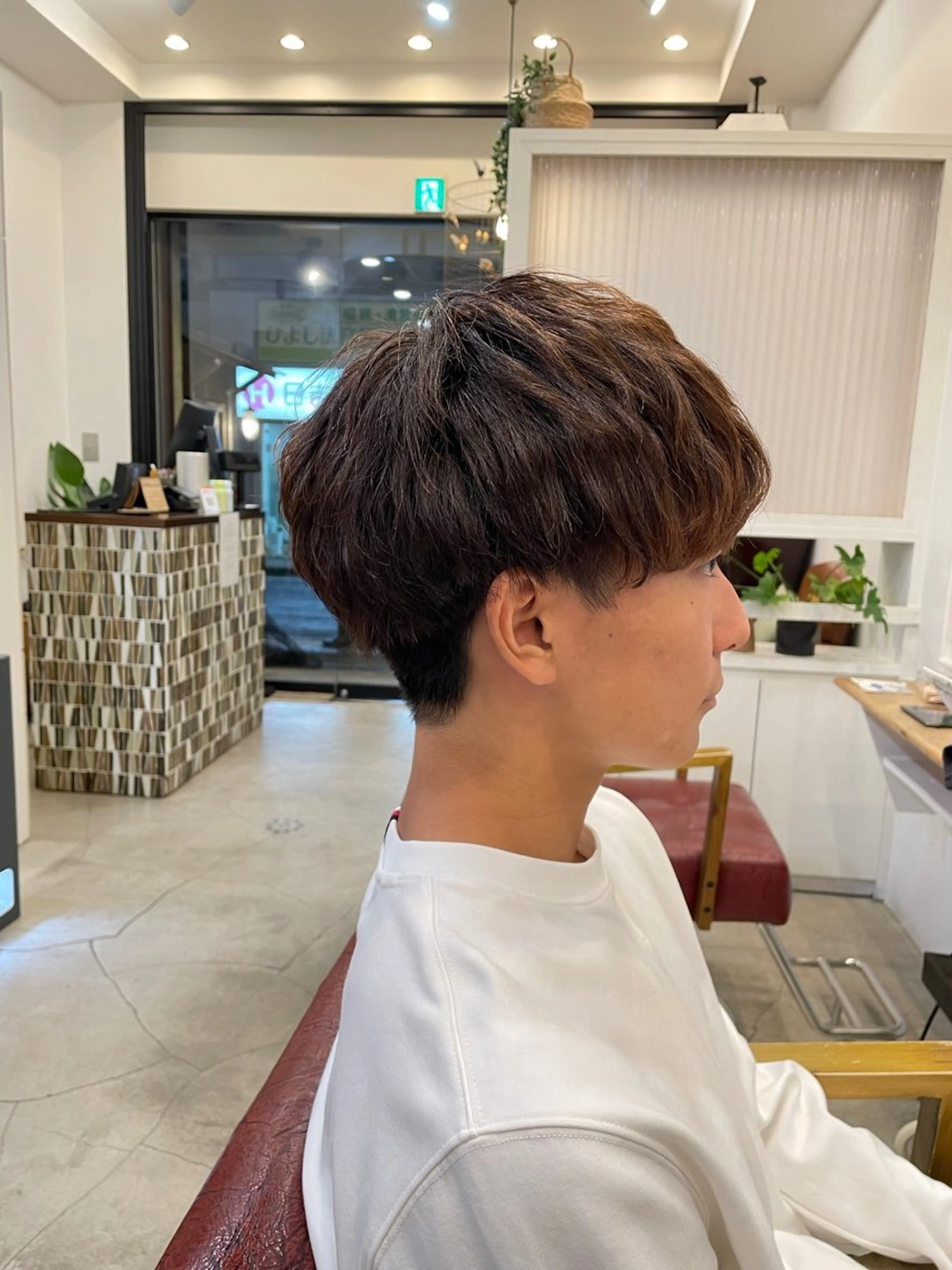 ショート メンズ マッシュ 畠山 渚のヘアスタイル