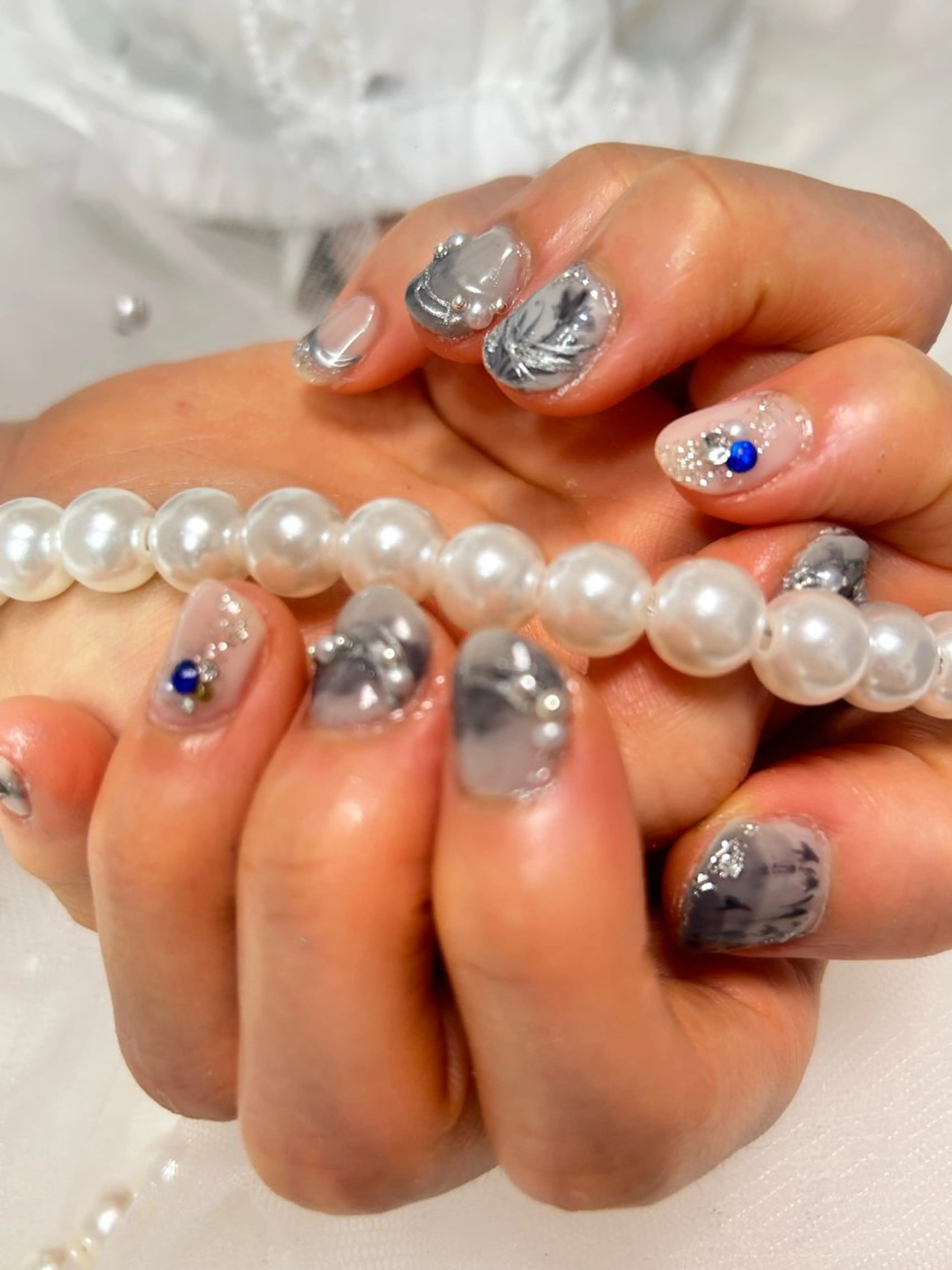 ネイル 持ち込み フォルビチローロ所属・moritou harunaのネイルデザイン