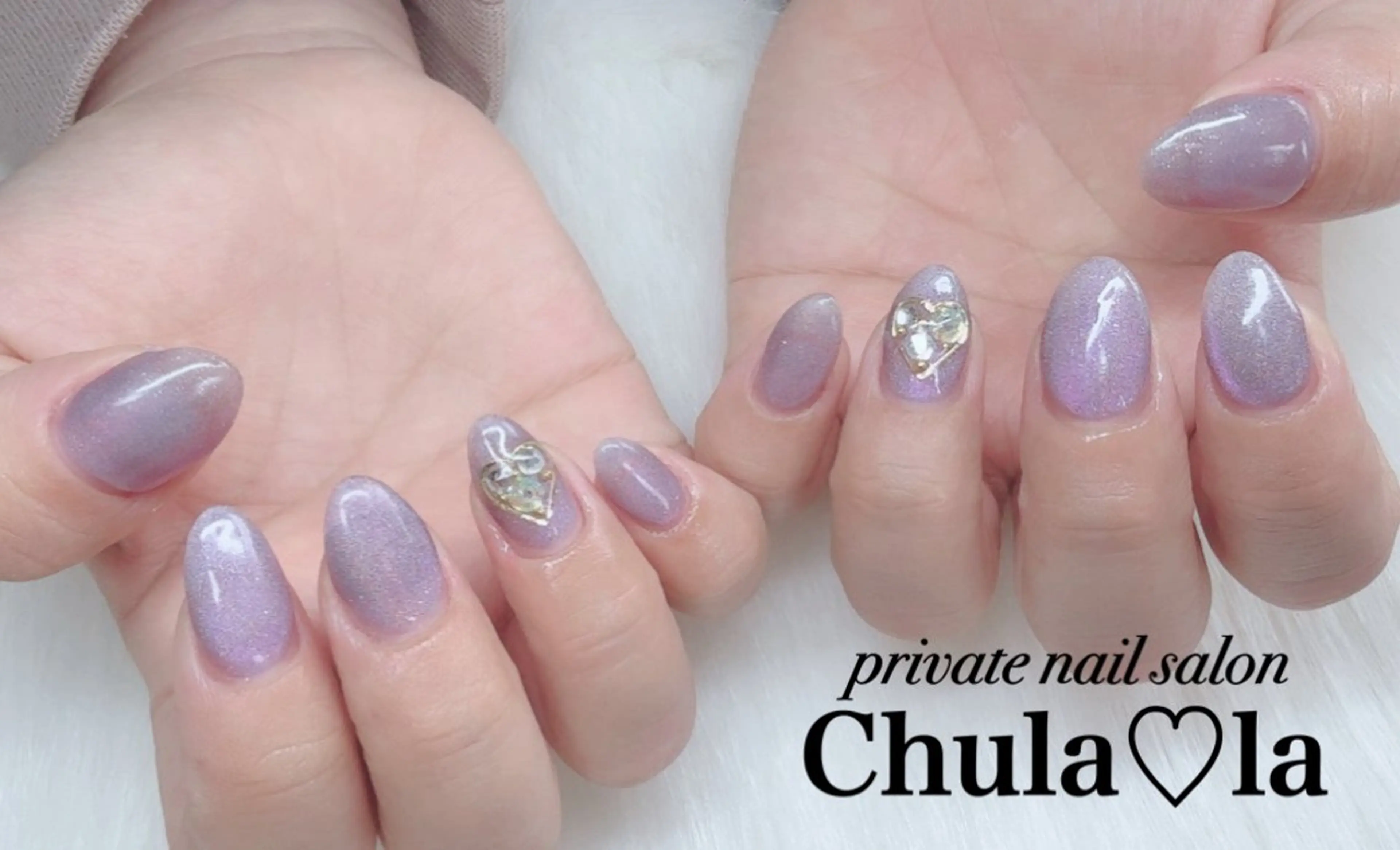 ネイル マグネットネイル ハンドネイル Chula♡la 豊見城市高安のネイルデザイン