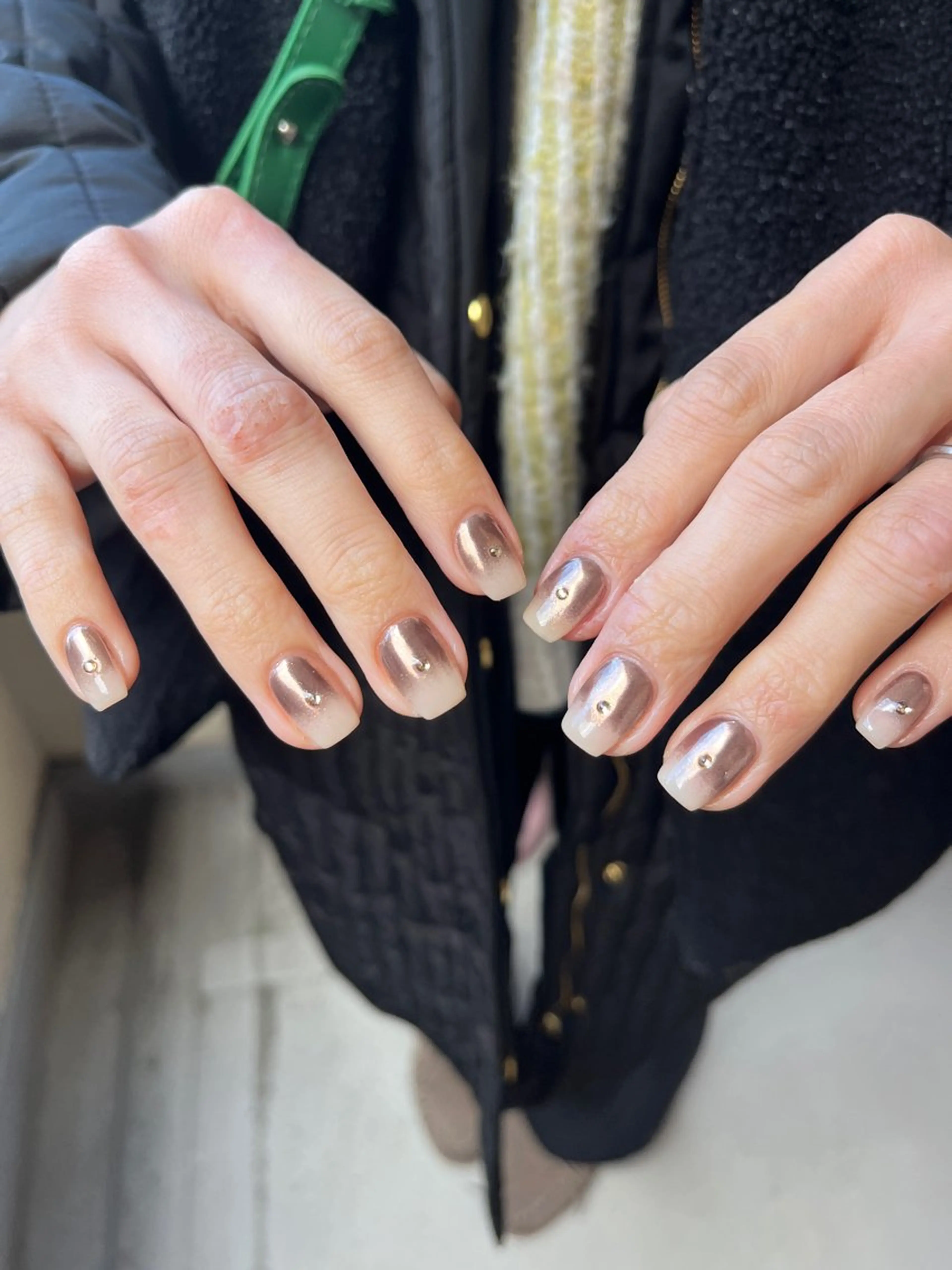 ネイル ストーンネイル ハンドネイル nail salon soruのネイルデザイン