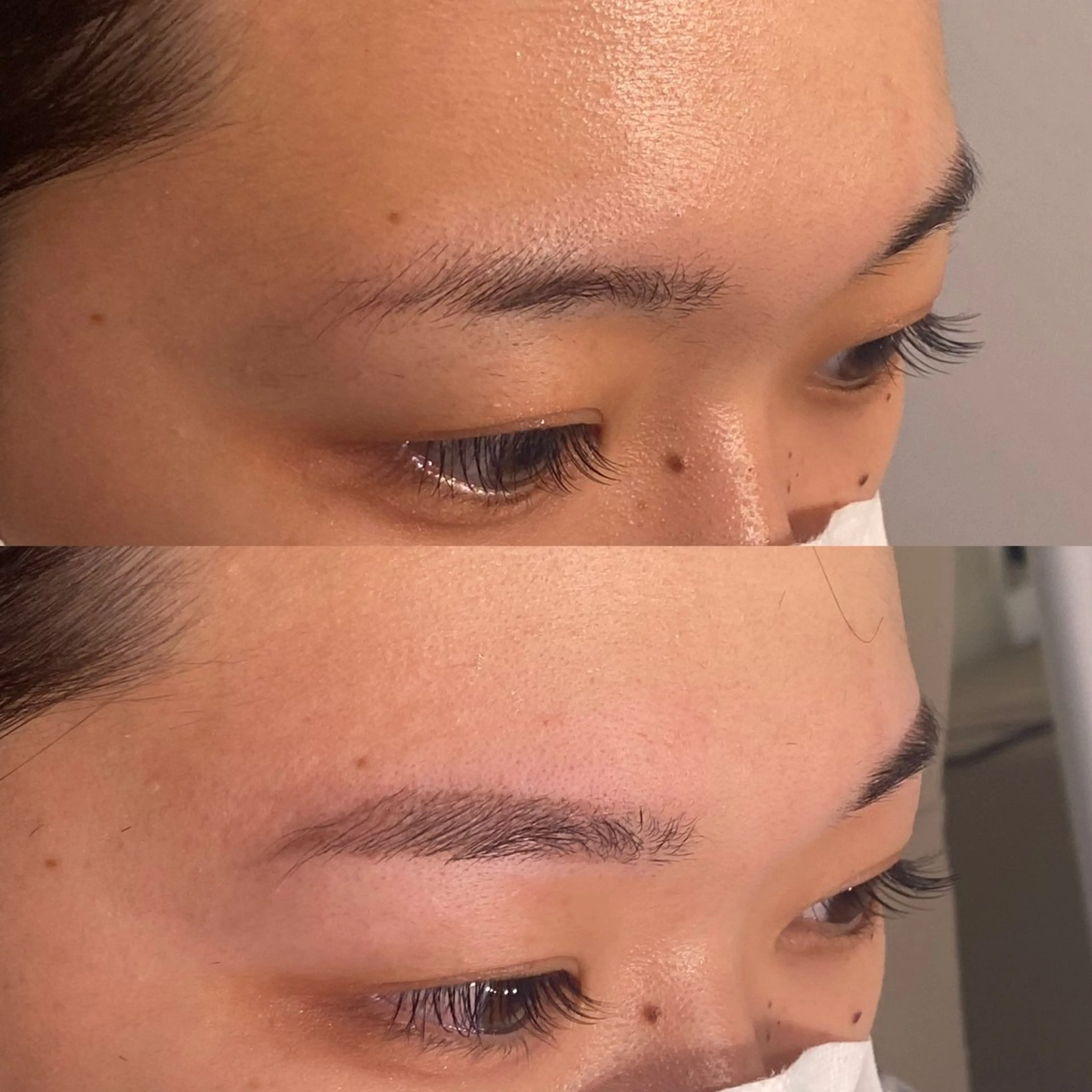 アイブロウ 眉カラー 眉毛ワックス脱毛 西島 雪輝のマツエク・マツパデザイン