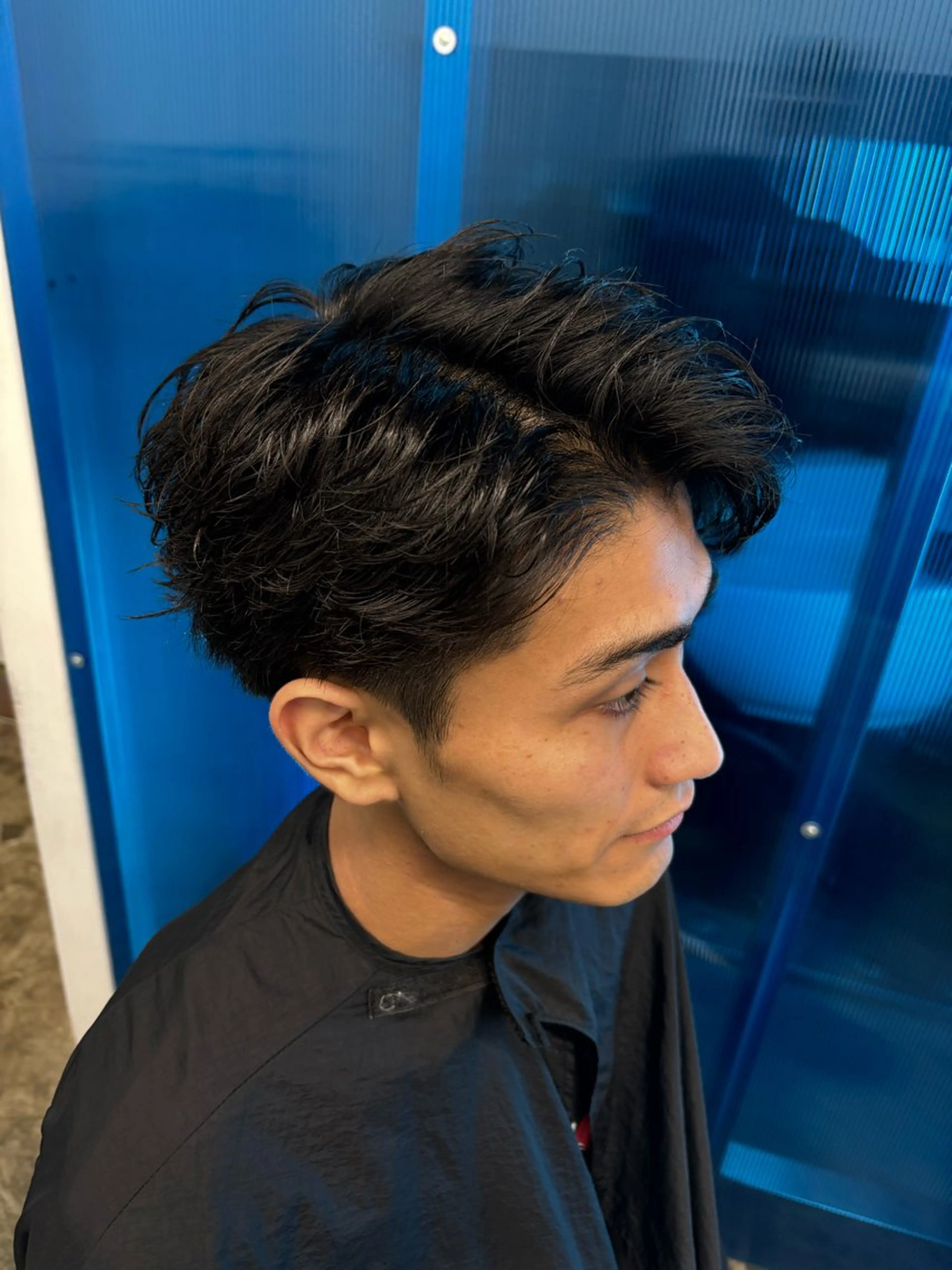 ショート UNSER prod by THE DAY所属・人見 風斗のヘアスタイル