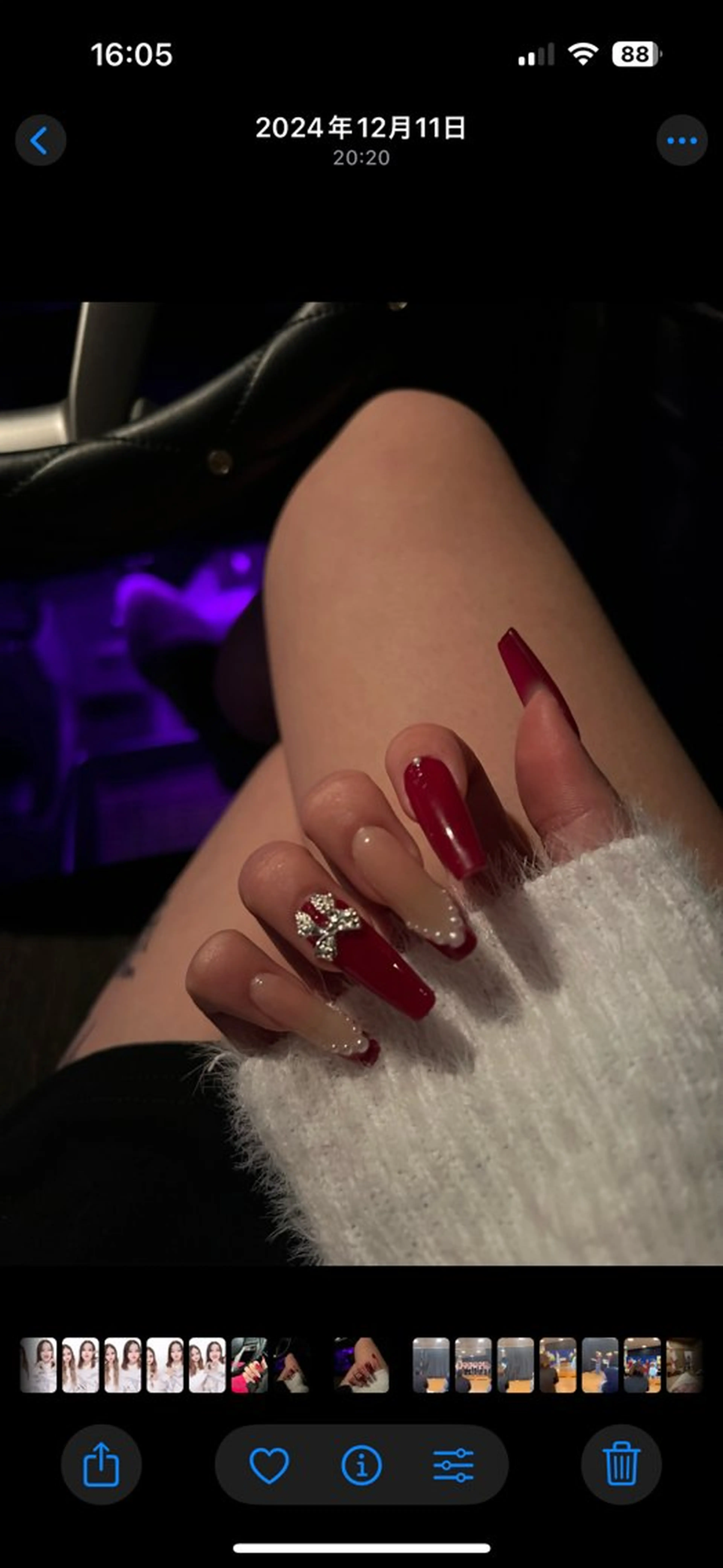 ネイル 鎌田 美玲のネイルデザイン