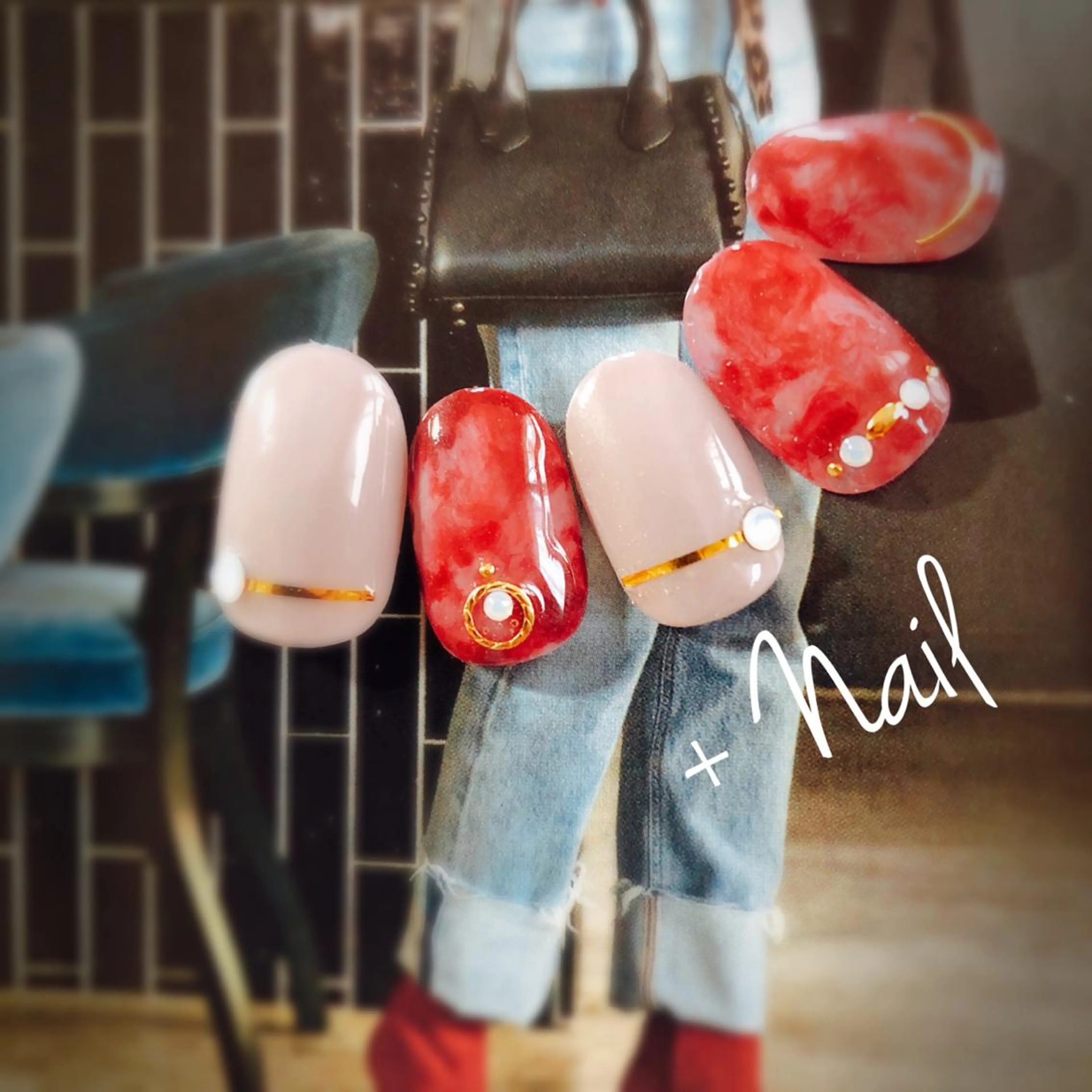 ネイル Aim* 深爪・自爪育成専門店のネイルデザイン