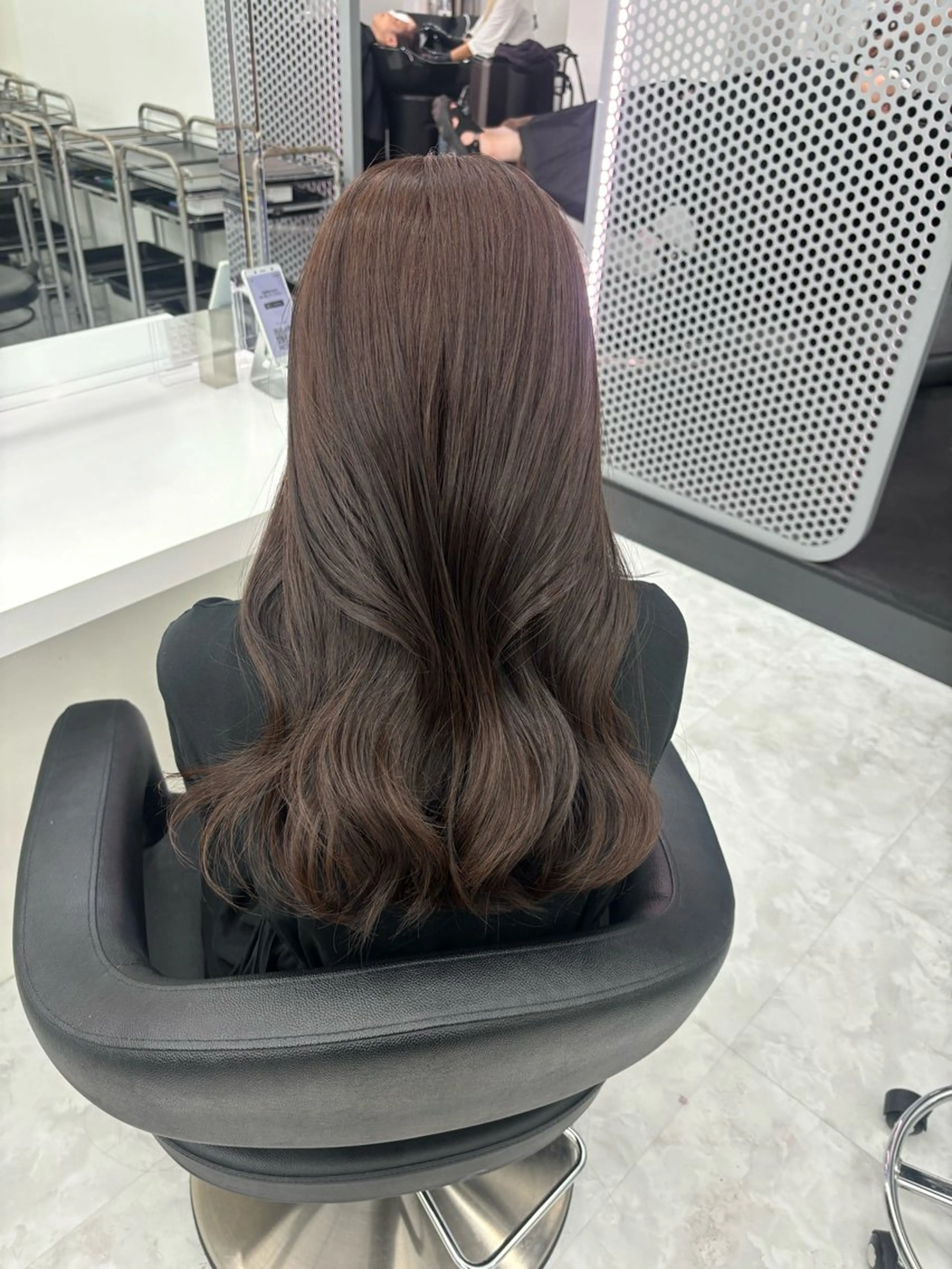 ロング カット ヘアカラー トリートメント ヘッドスパ ヘアセット 渋谷🥇透明感カラー 特化美容師のヘアスタイル