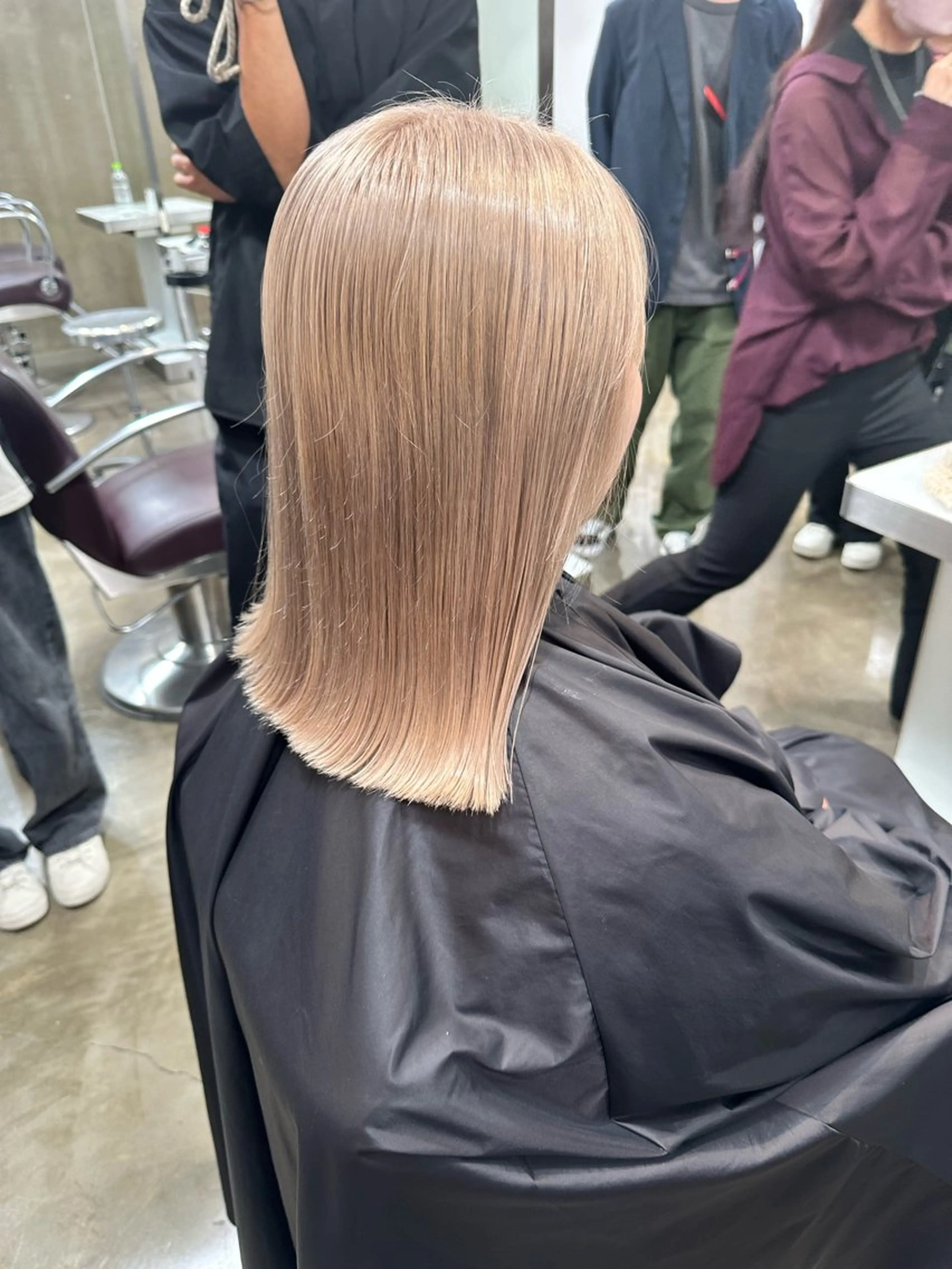 ミディアム miri.. 久留米　国分のヘアスタイル