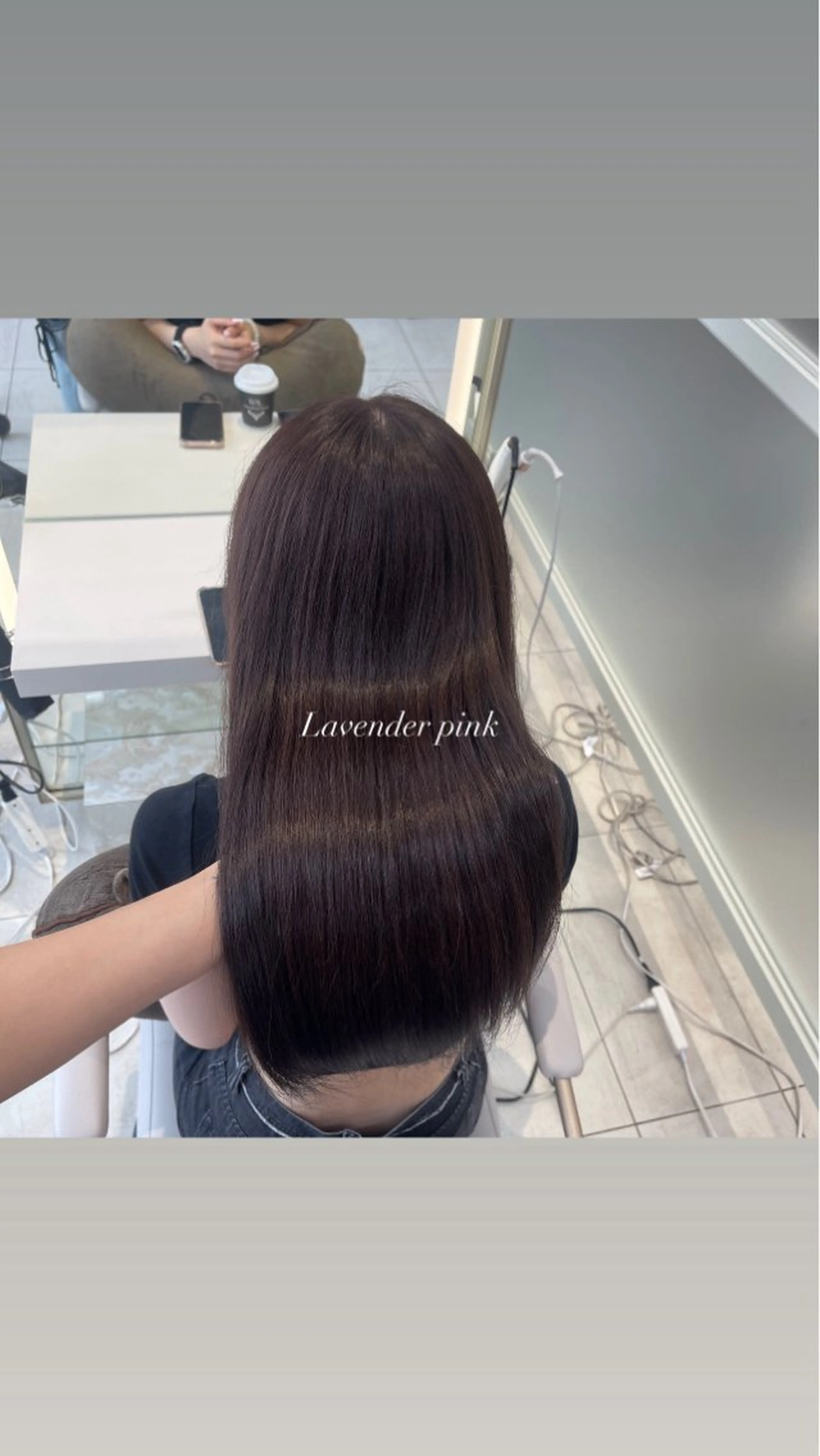 ロング カラー Hina🤎ベージュ 、グレージュ🤎のヘアスタイル