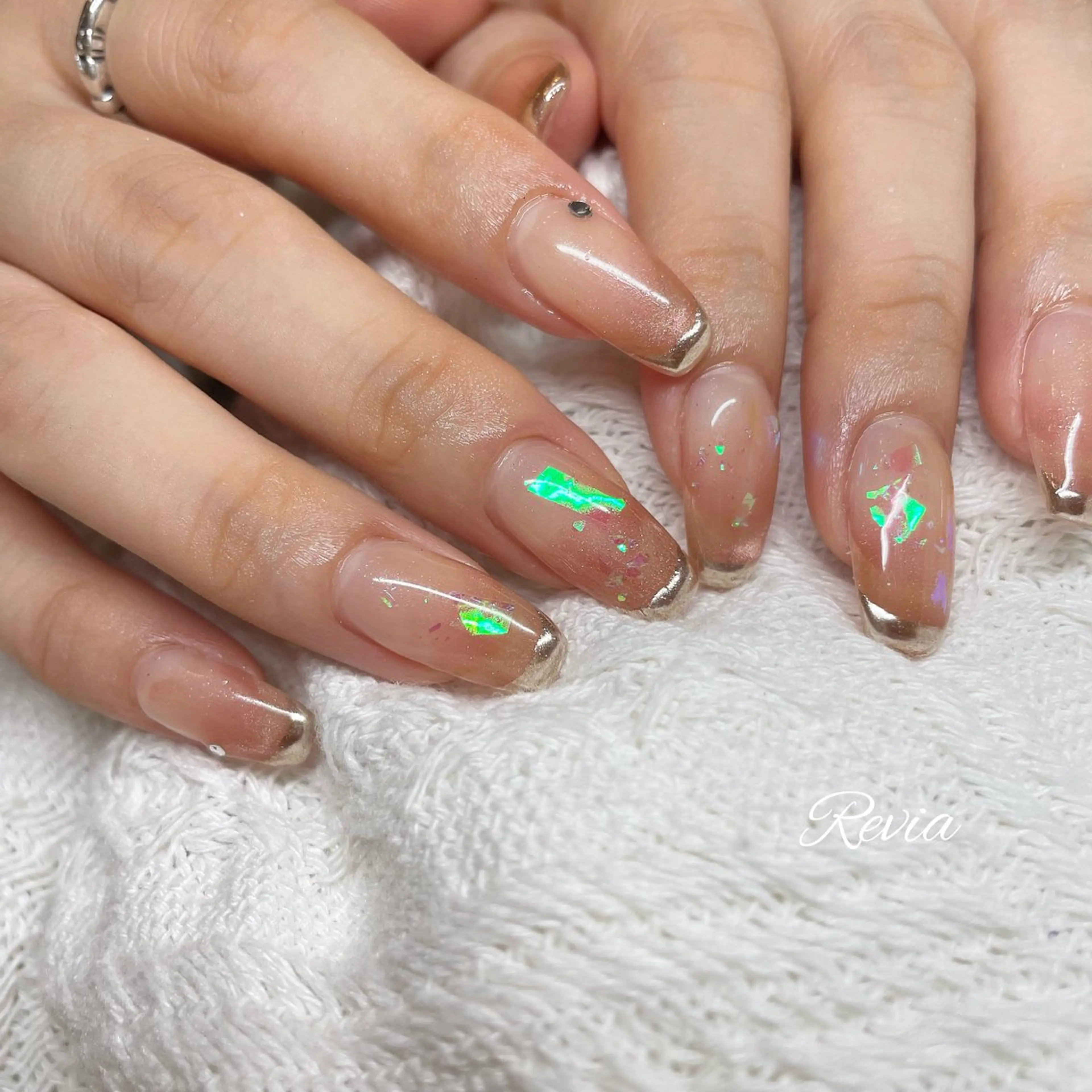 ネイル ハンドネイル revia所属・ERI Nailistのネイルデザイン