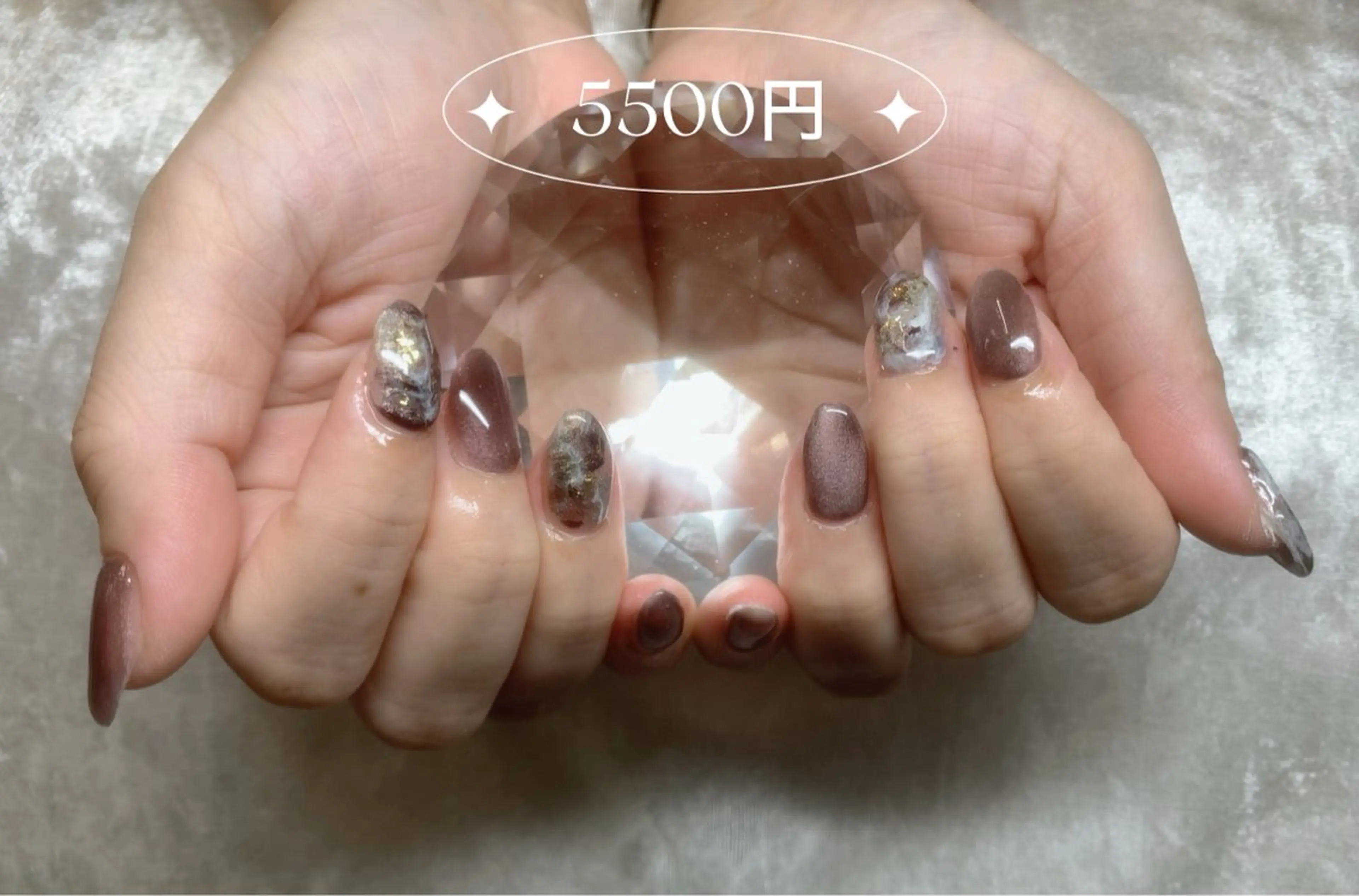 ネイル ハンドネイル トータルビューティー CQのネイルデザイン