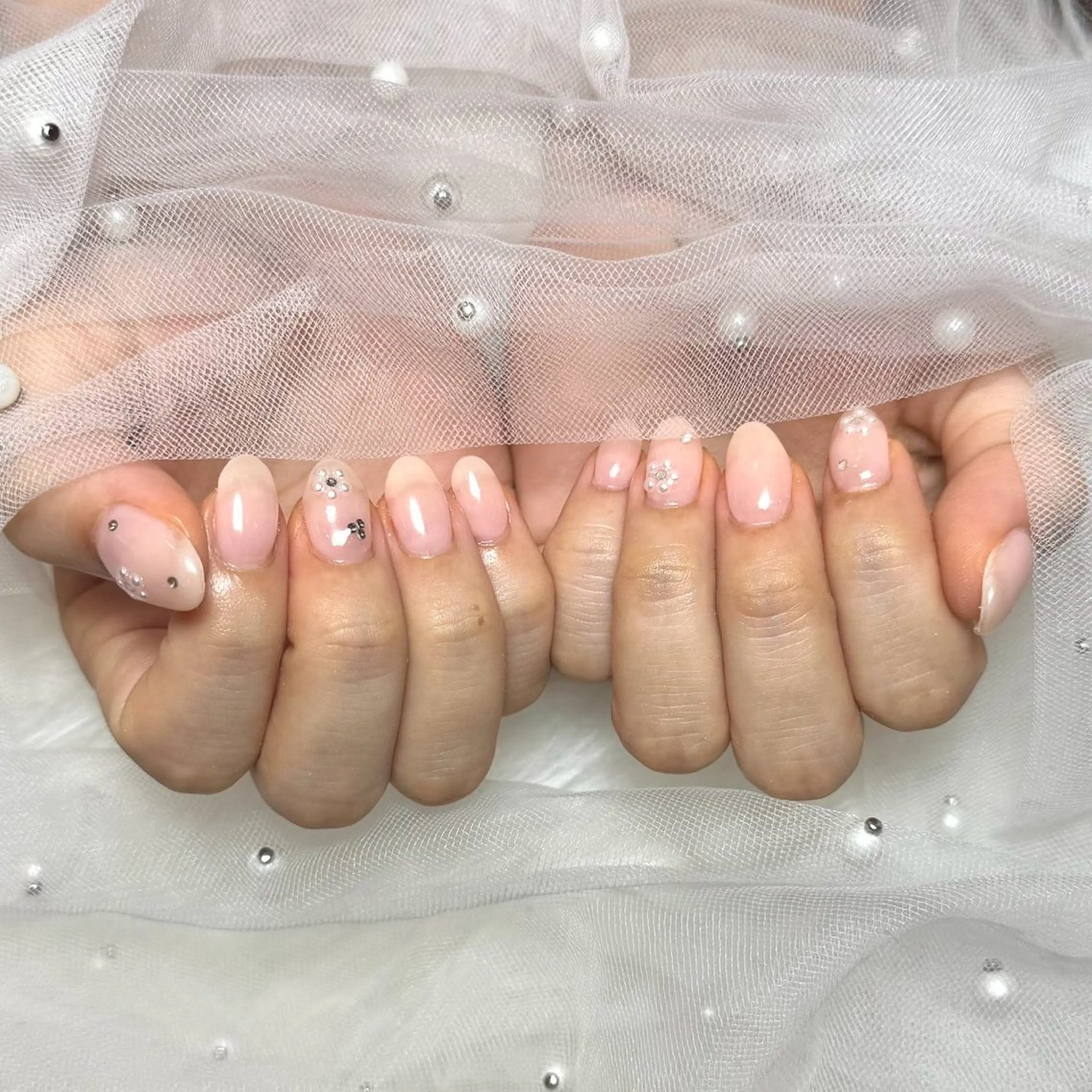ネイル ハンドネイル 【パラジェル・フィルイン取扱店】EmaNail +kihakuya（エマネイル）天満橋店所属・EmaNail🎀 エマネイル天満橋店のネイルデザイン
