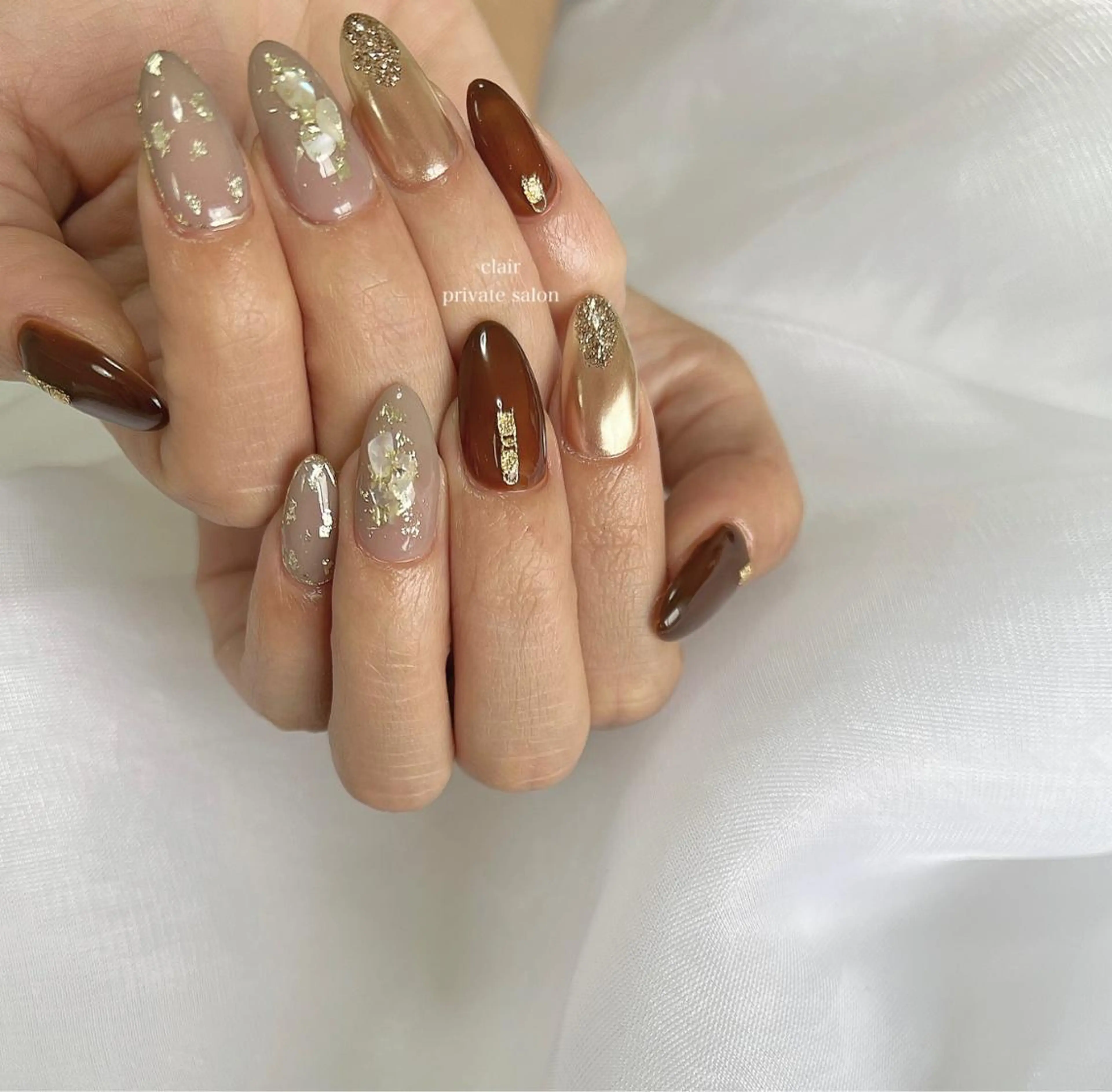 ネイル ハンドネイル ハンドケア nail salon una.のネイルデザイン