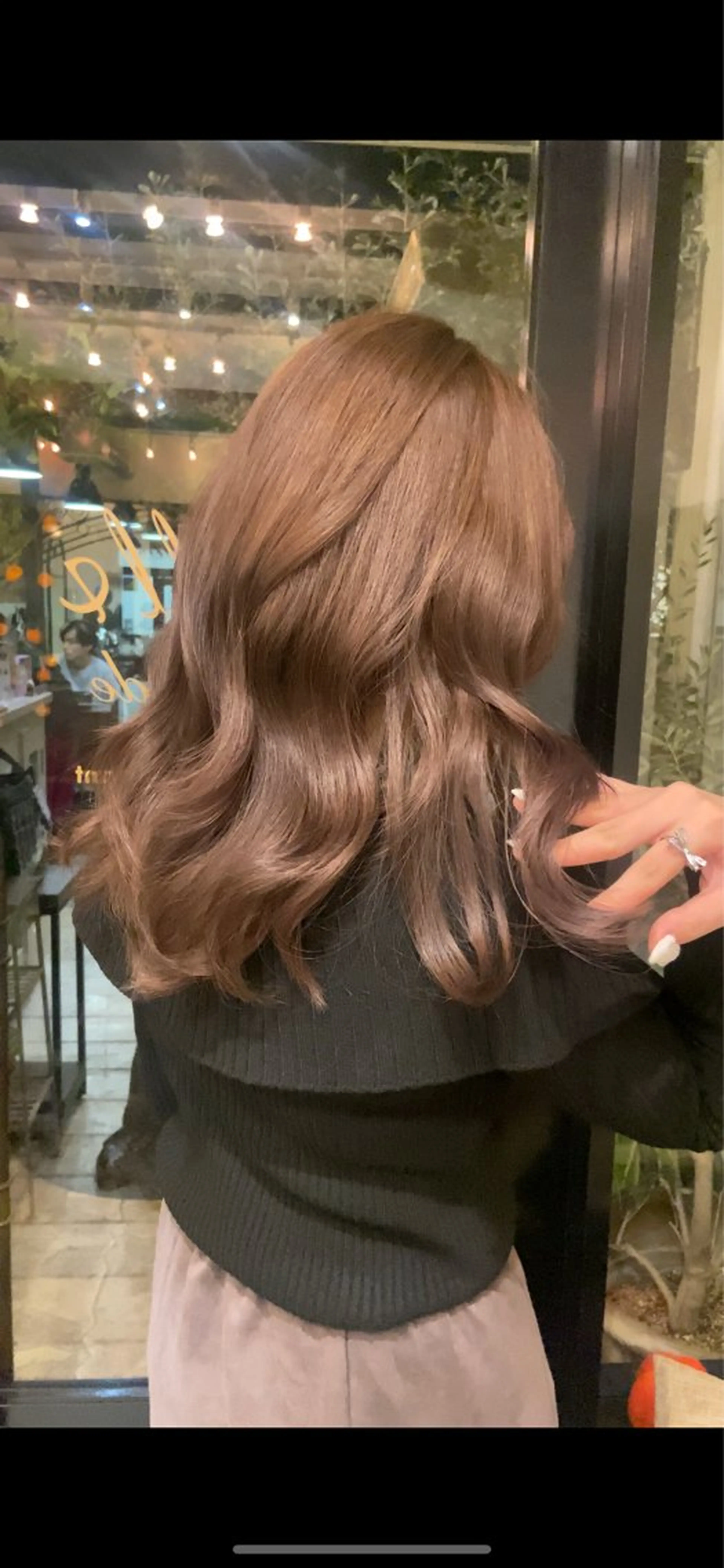 ロング カラー ベージュカラー カット ヘアカラー トリートメント ダメージレス美容師 🌱水島侑理のヘアスタイル