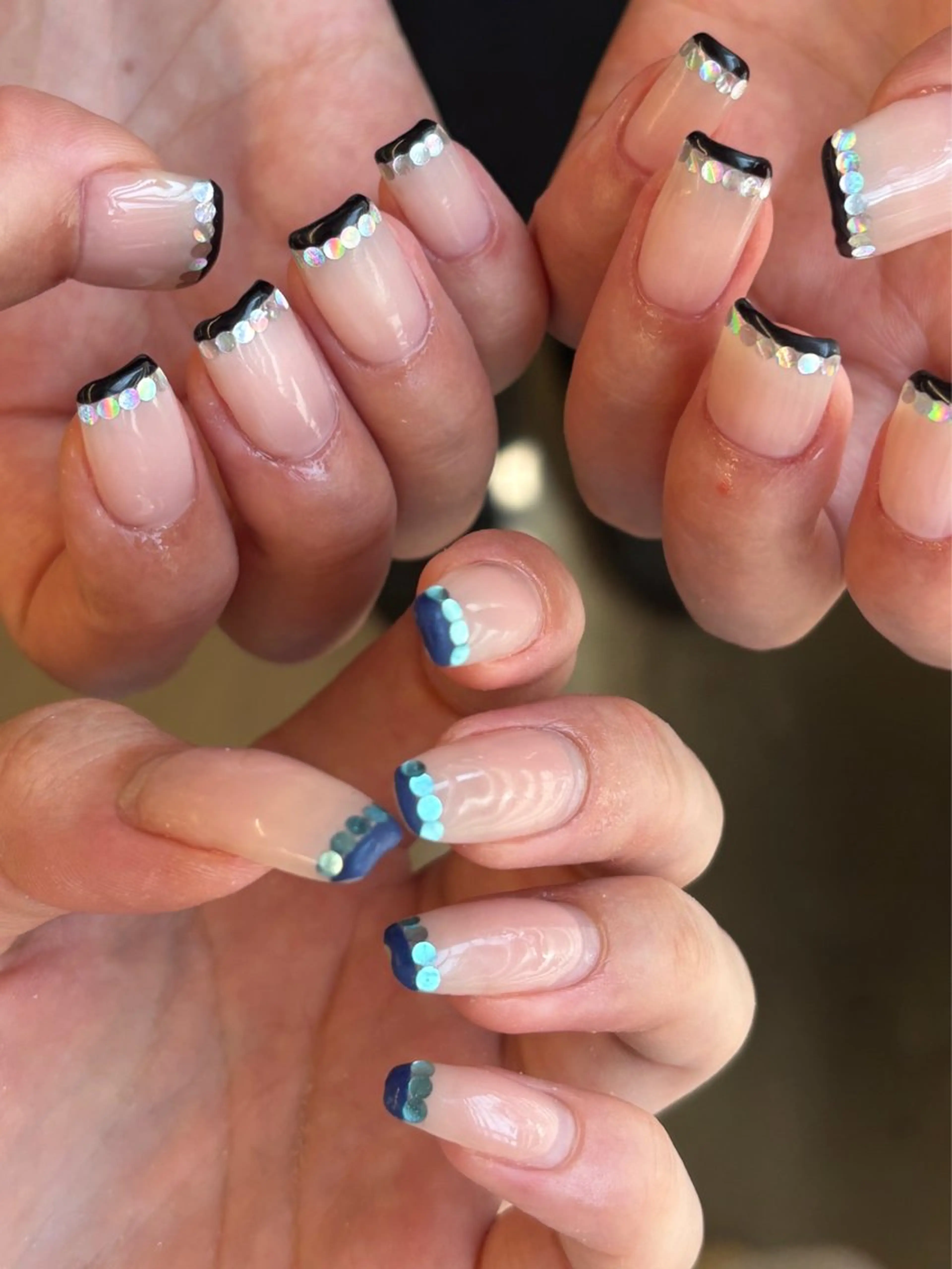 ネイル フレンチネイル ハンドネイル sister  mohawk所属・chika ／ nailのネイルデザイン