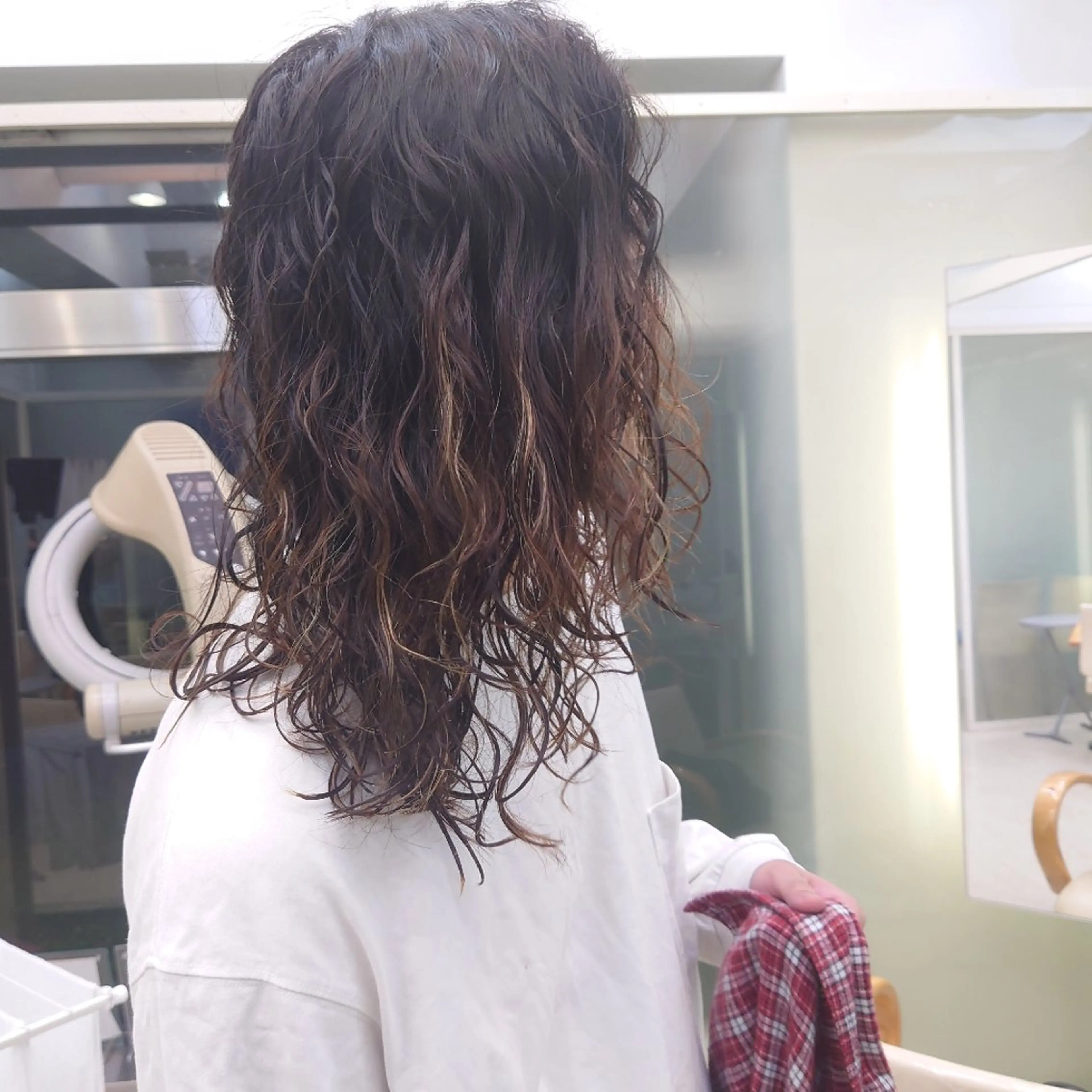 パーマ メンズ ロング メンズパーマ カット パーマ Paddle所属・【メンズスタイル】 ﾏｴﾇﾏｷﾎのヘアスタイル