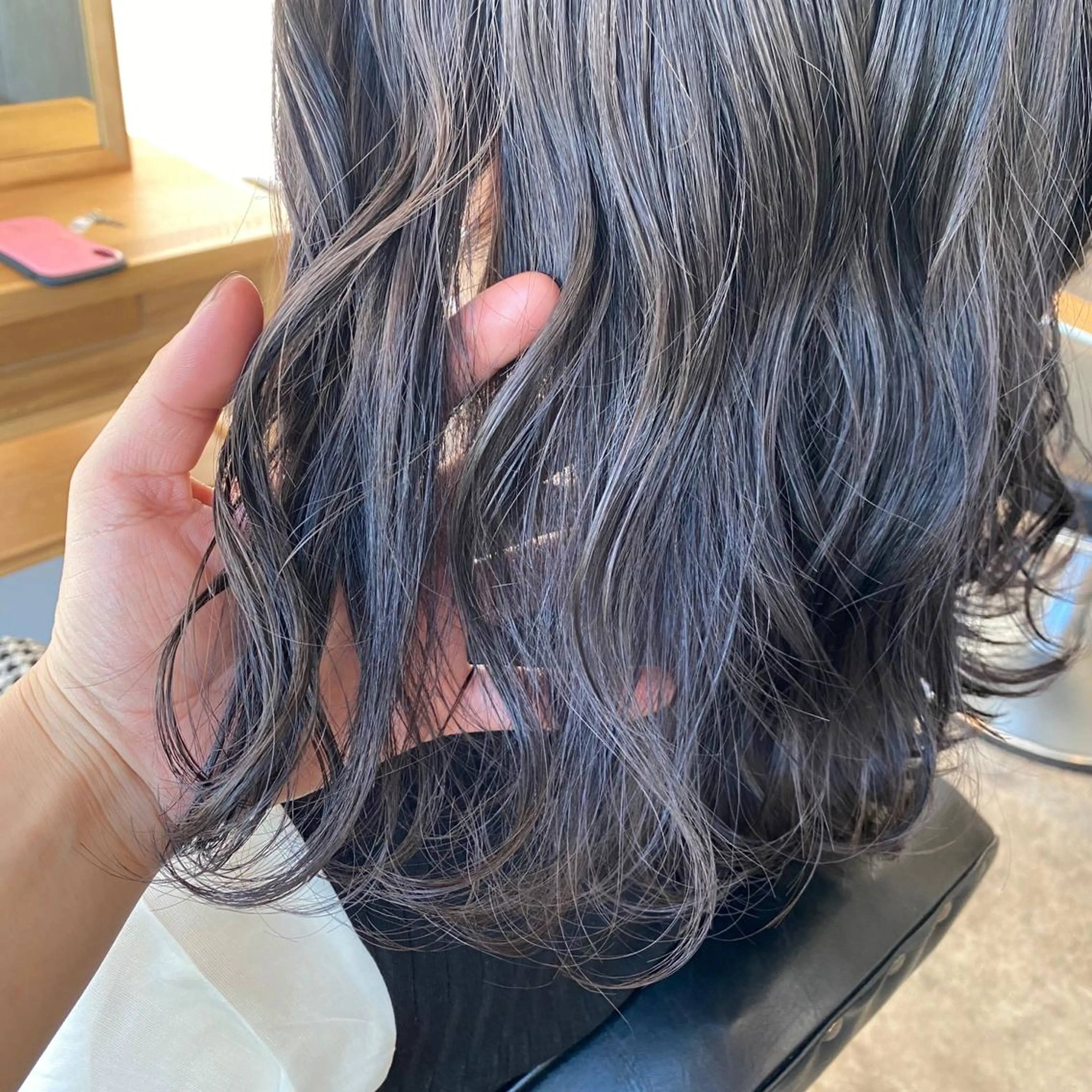 ミディアム カット ヘアカラー Lafith hair lit所属・今井 悠菜のヘアスタイル