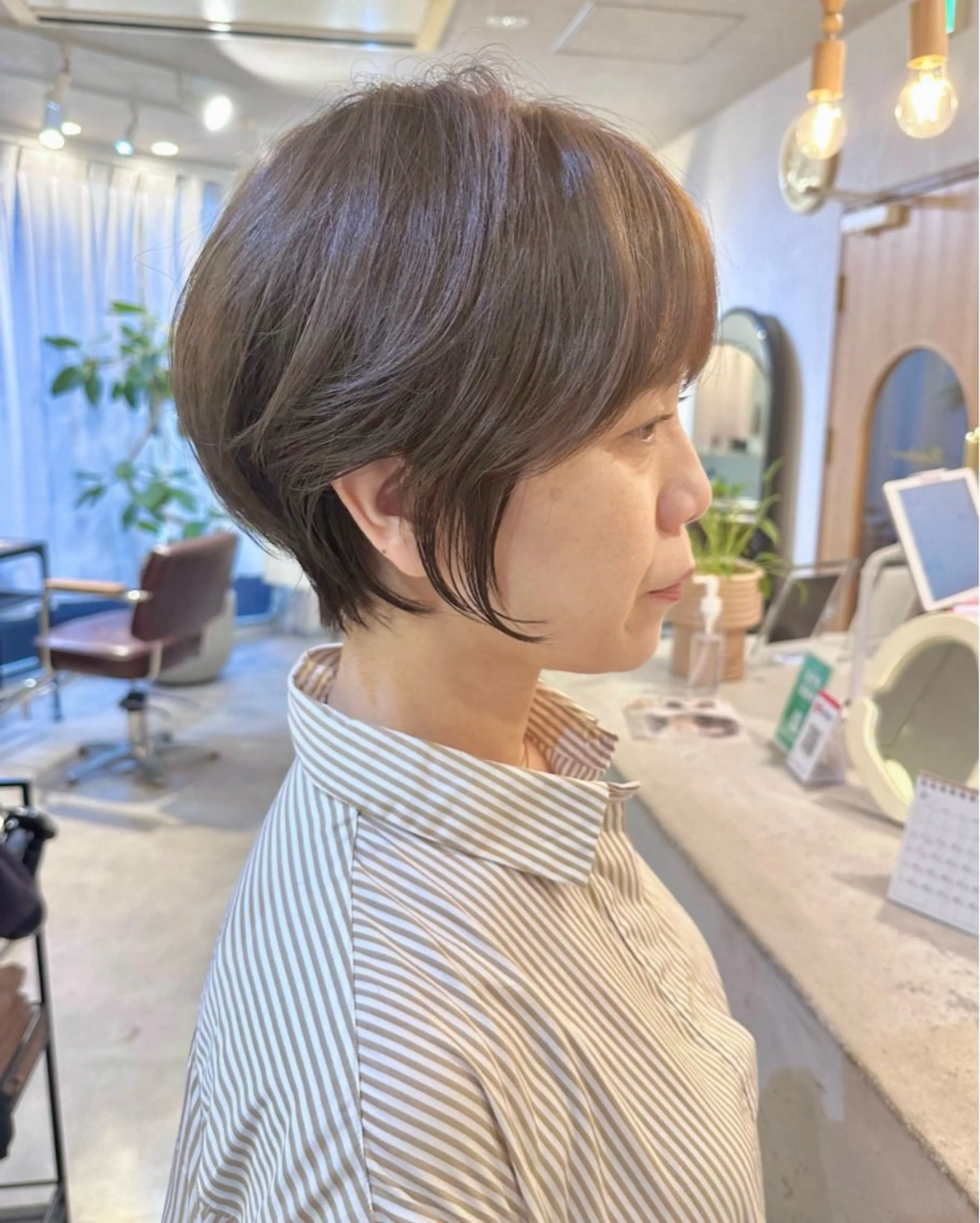 ショート はまだ かんたのヘアスタイル