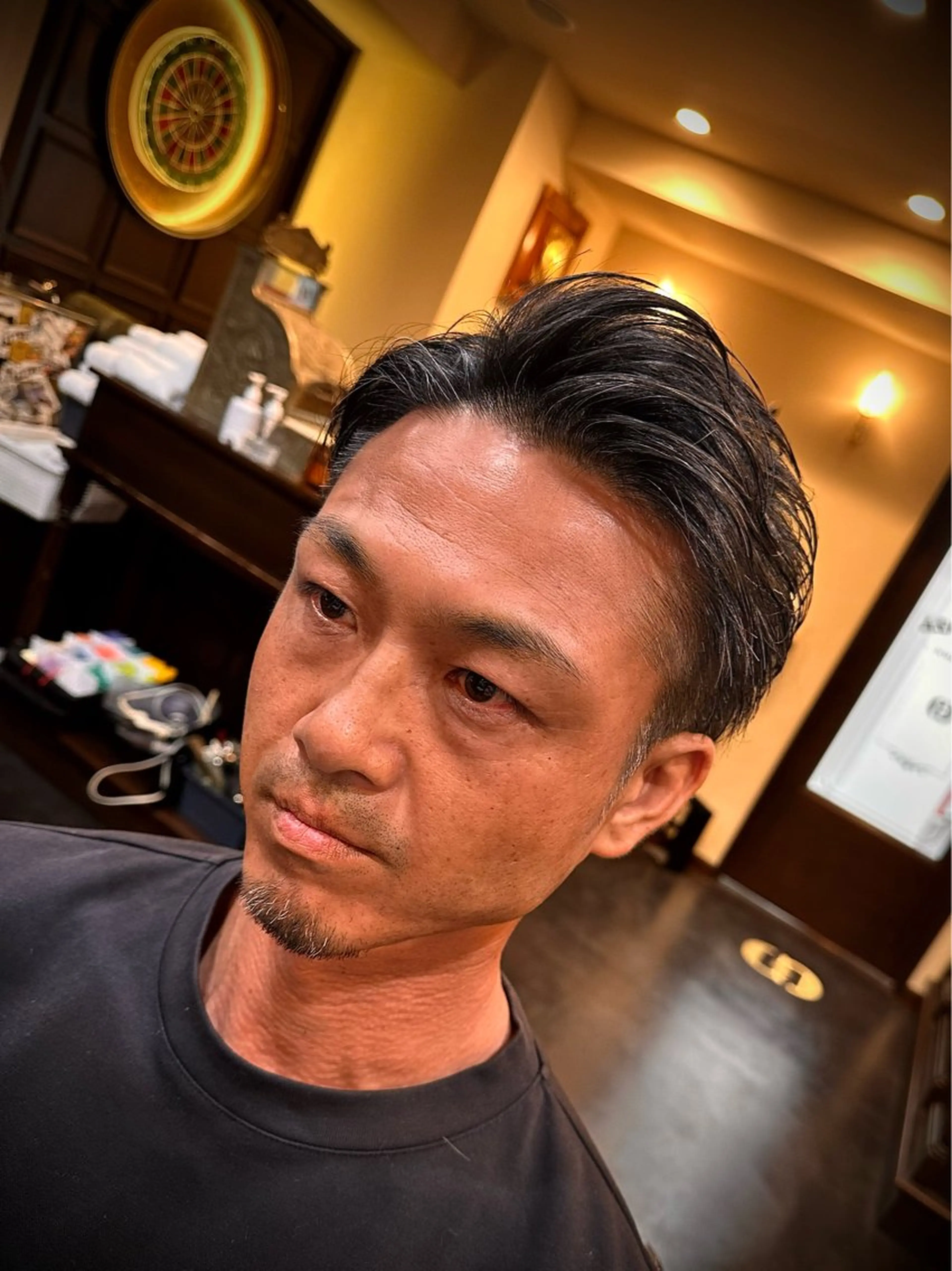 ミディアム ヒロ銀座/大槻 湧也のヘアスタイル