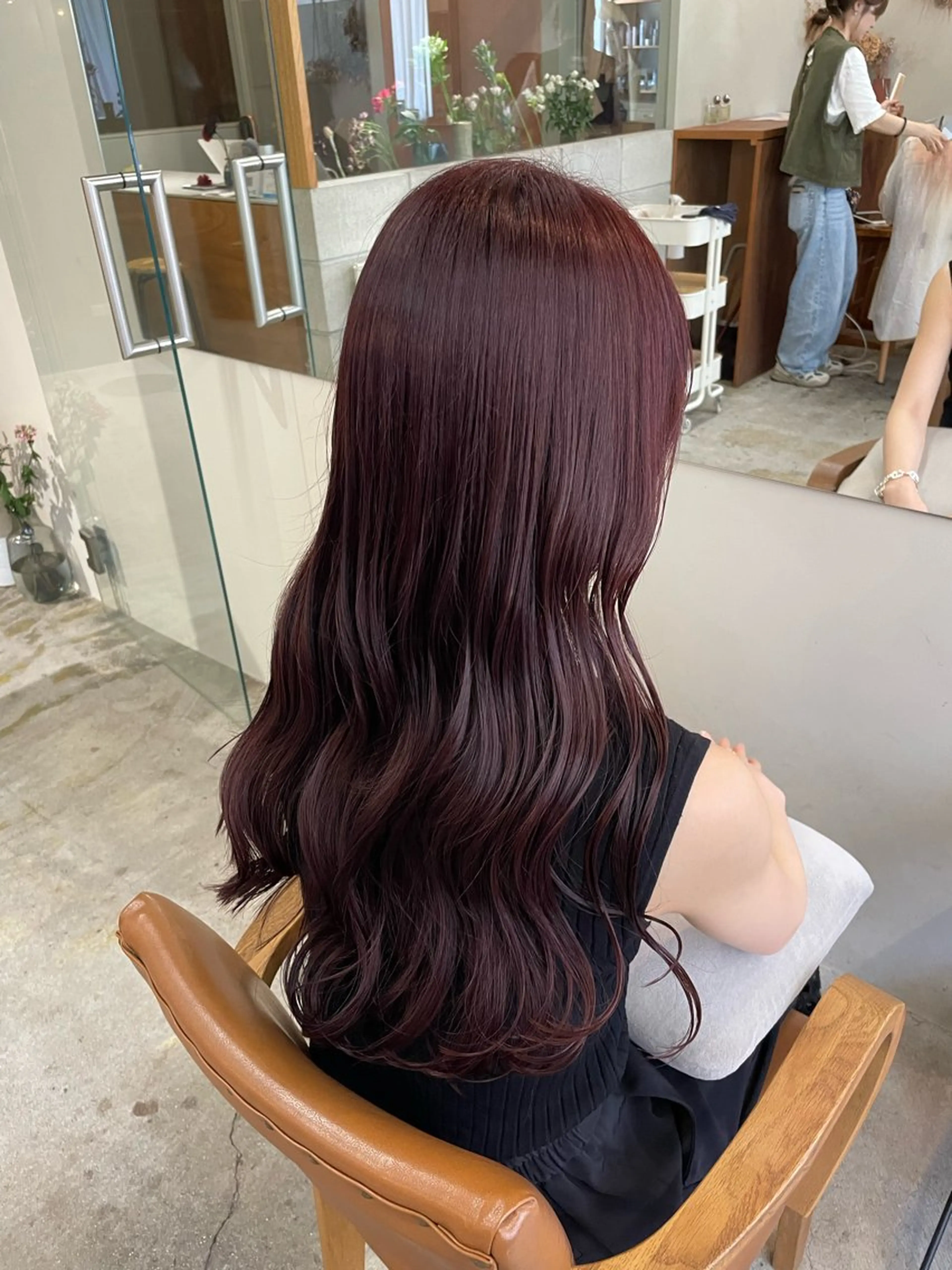 ロング カラー カット ヘアカラー トリートメント 🪷花屋併設🪷 山下悠月のヘアスタイル