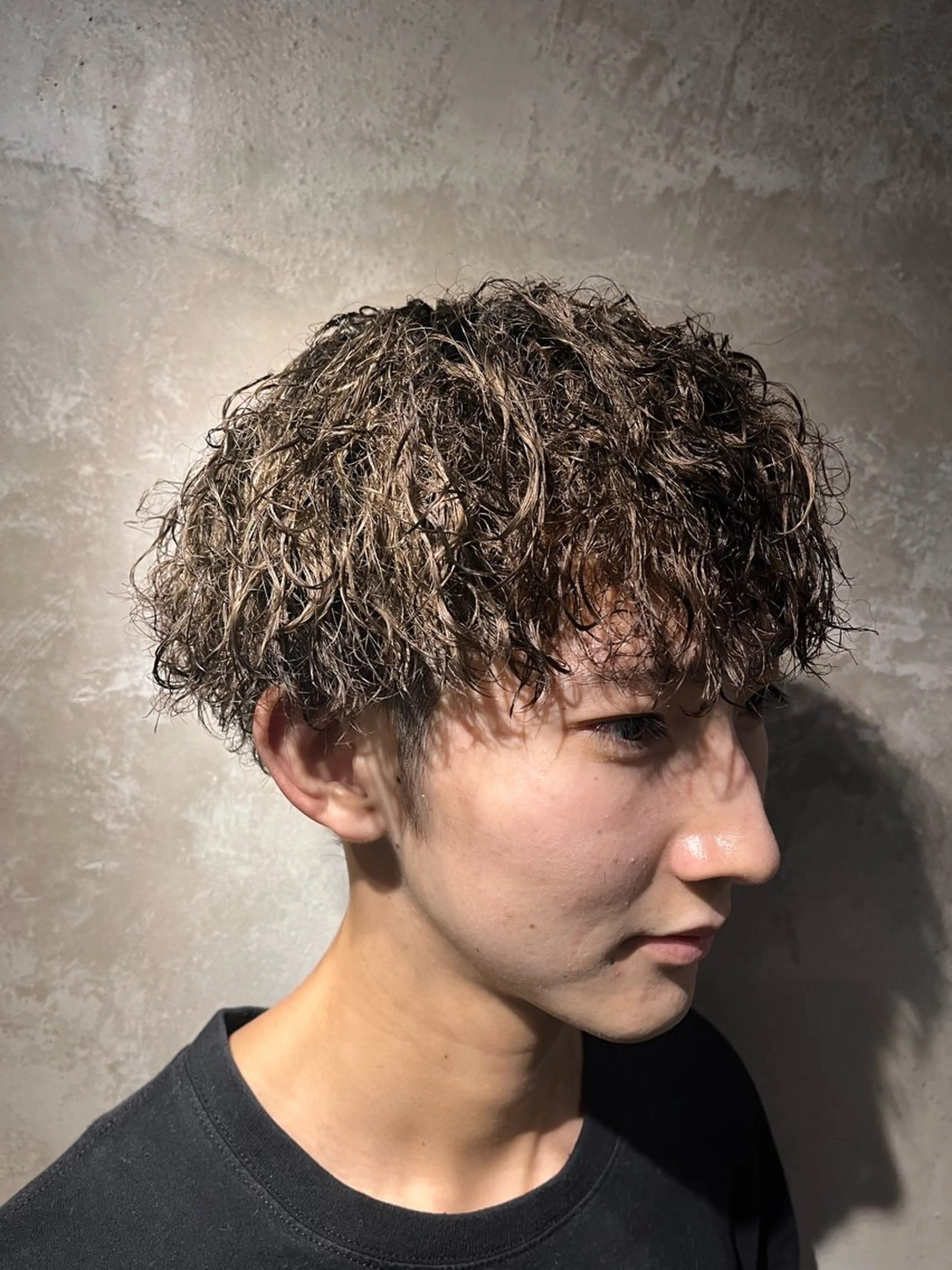 ミディアム カット パーマ STUGS barber shop所属・🔥メンズ特化🔥 平田　能基のヘアスタイル