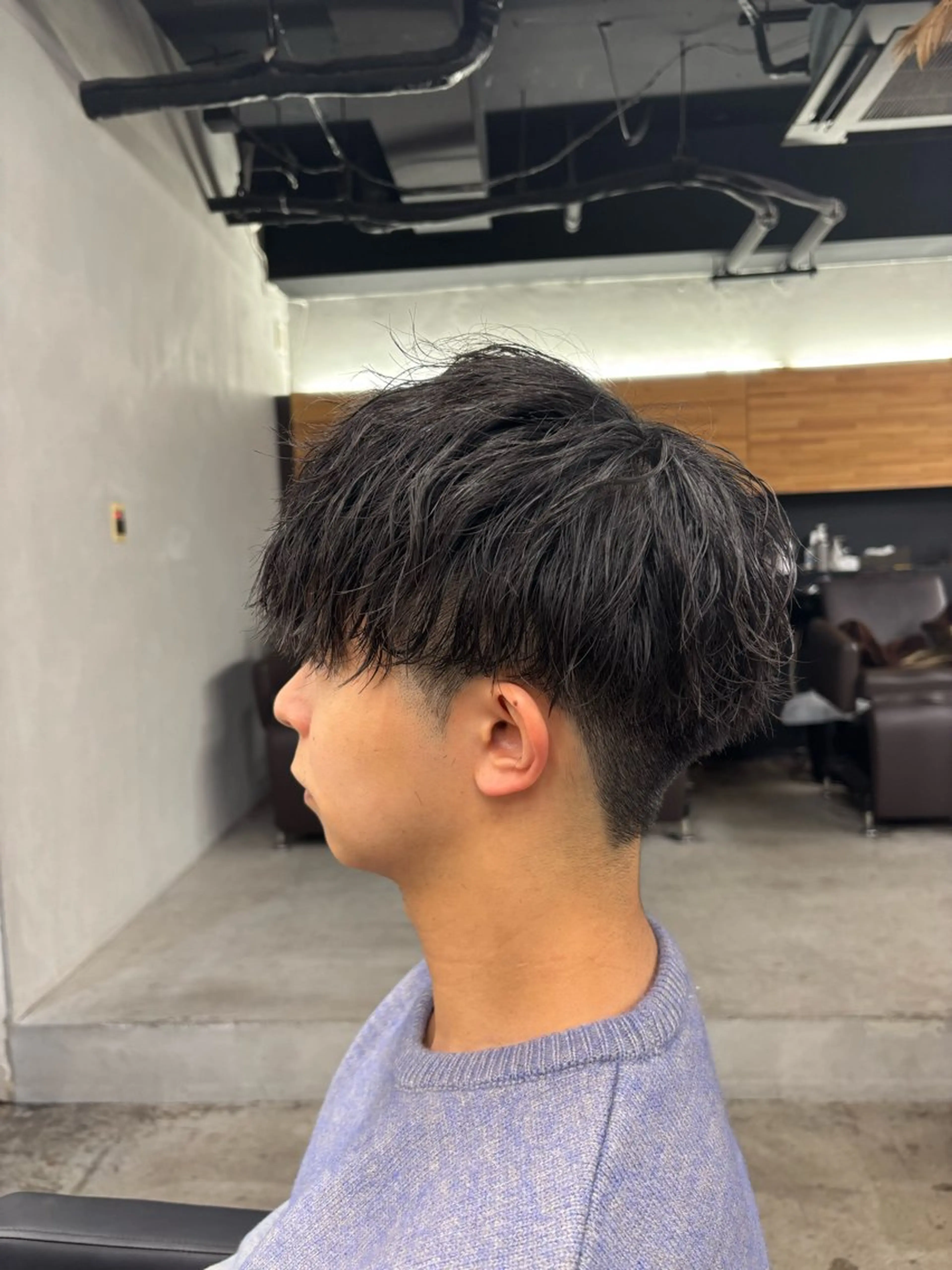 パーマ メンズ カット パーマ mono / Manatoのヘアスタイル