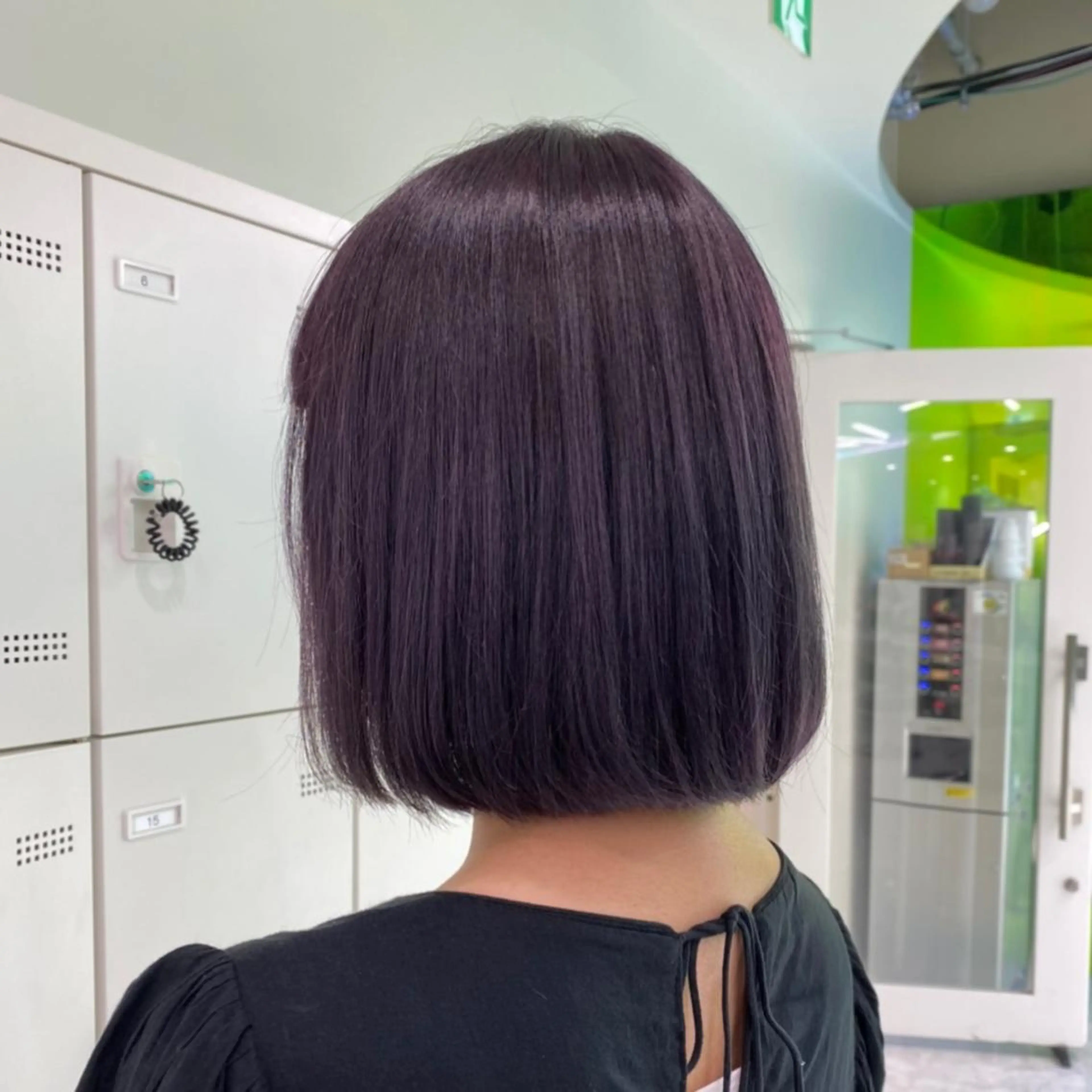 💜パープルカラー💜 ダメージ90％カットのケアブリーチ使用❕の写真