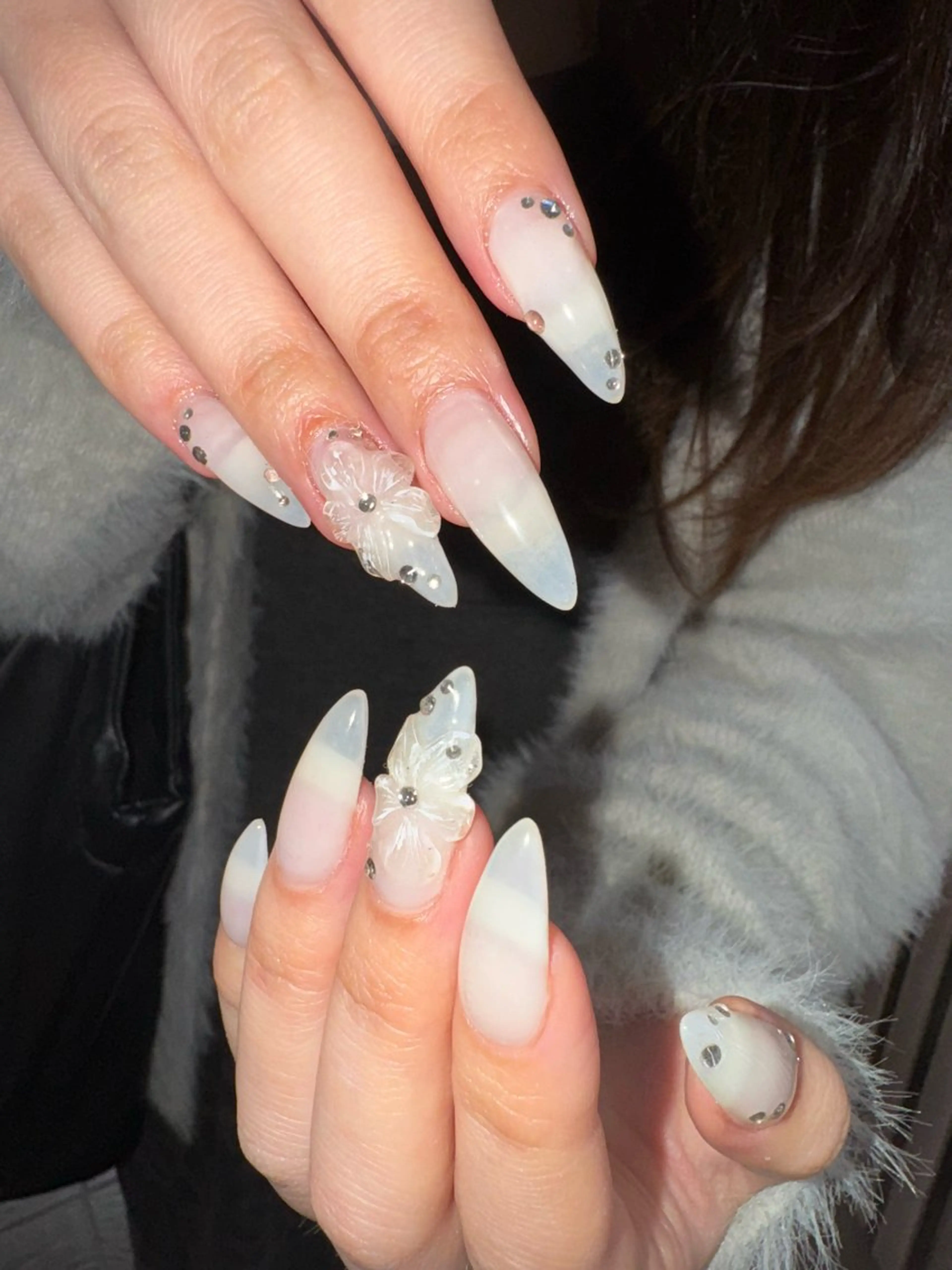 ネイル ハンドネイル フットネイル MITSUKI🪡 海外/個性派/ロングのネイルデザイン