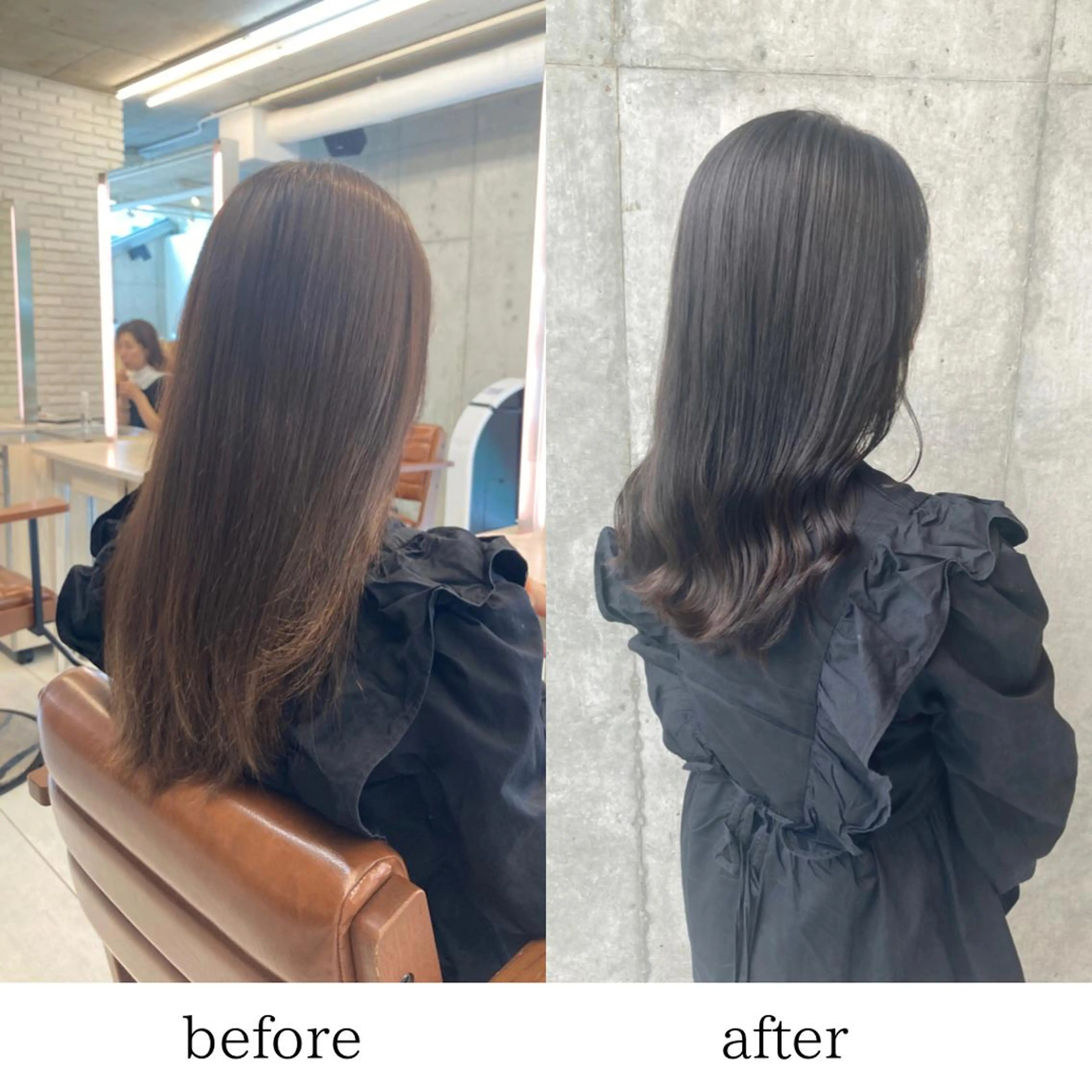 セミロング カット ヘアカラー トリートメント 💎ボブ/似合わせの 達人/縮毛矯正/畔上のヘアスタイル