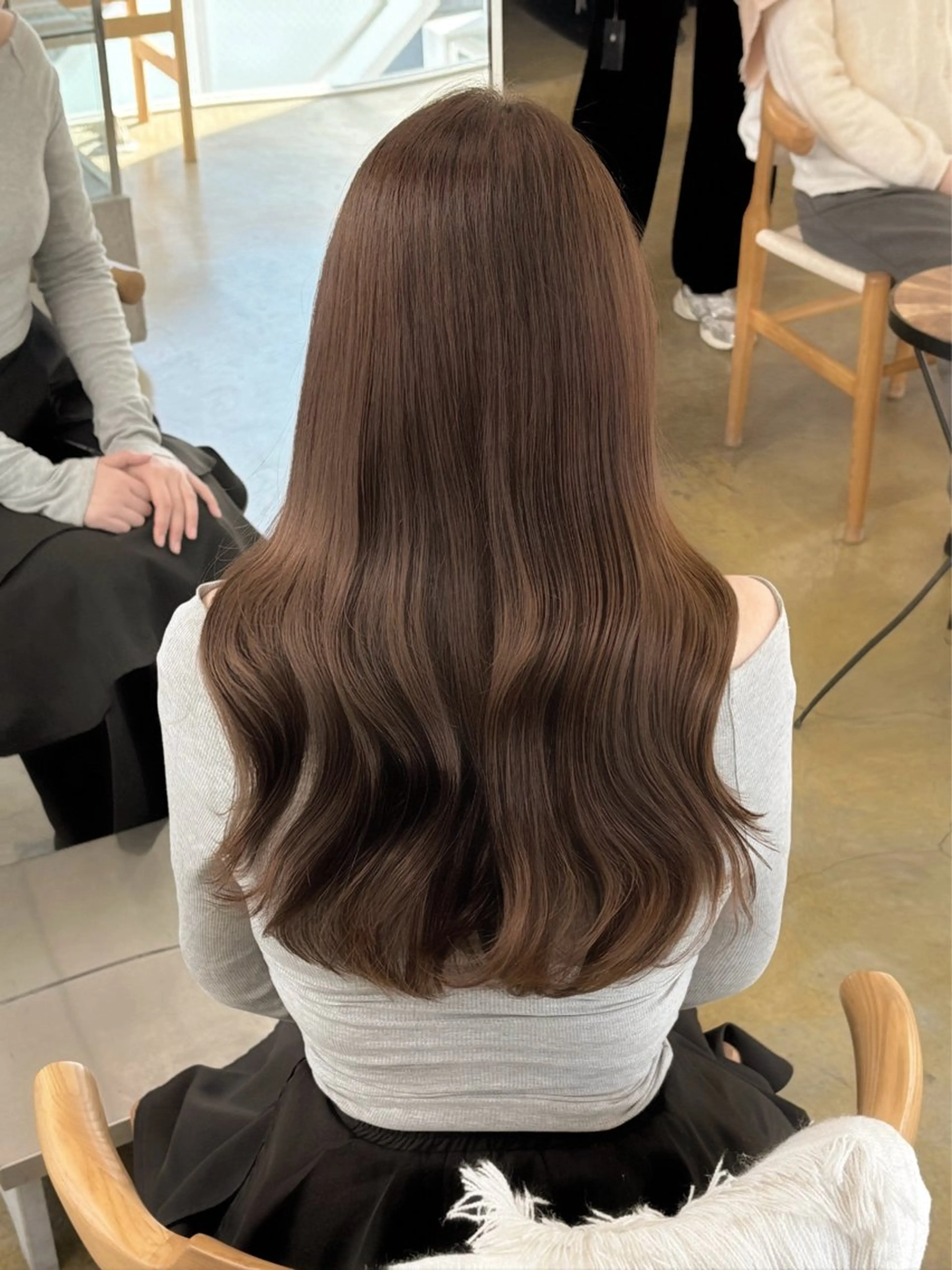 ロング mihiro 美優のヘアスタイル