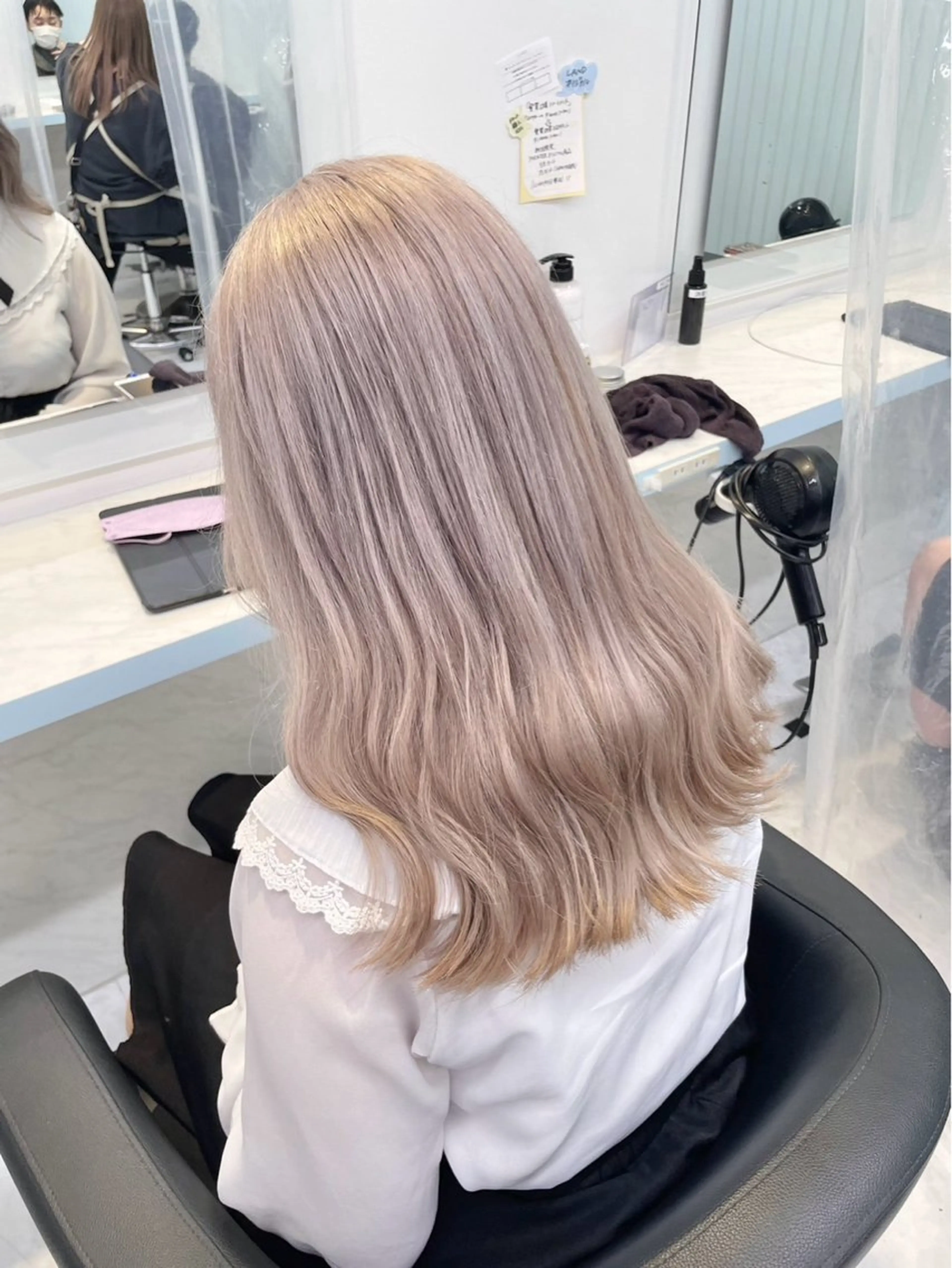 ロング カラー 大人っぽベージュ🤍 当日予約◎ヒロトのヘアスタイル