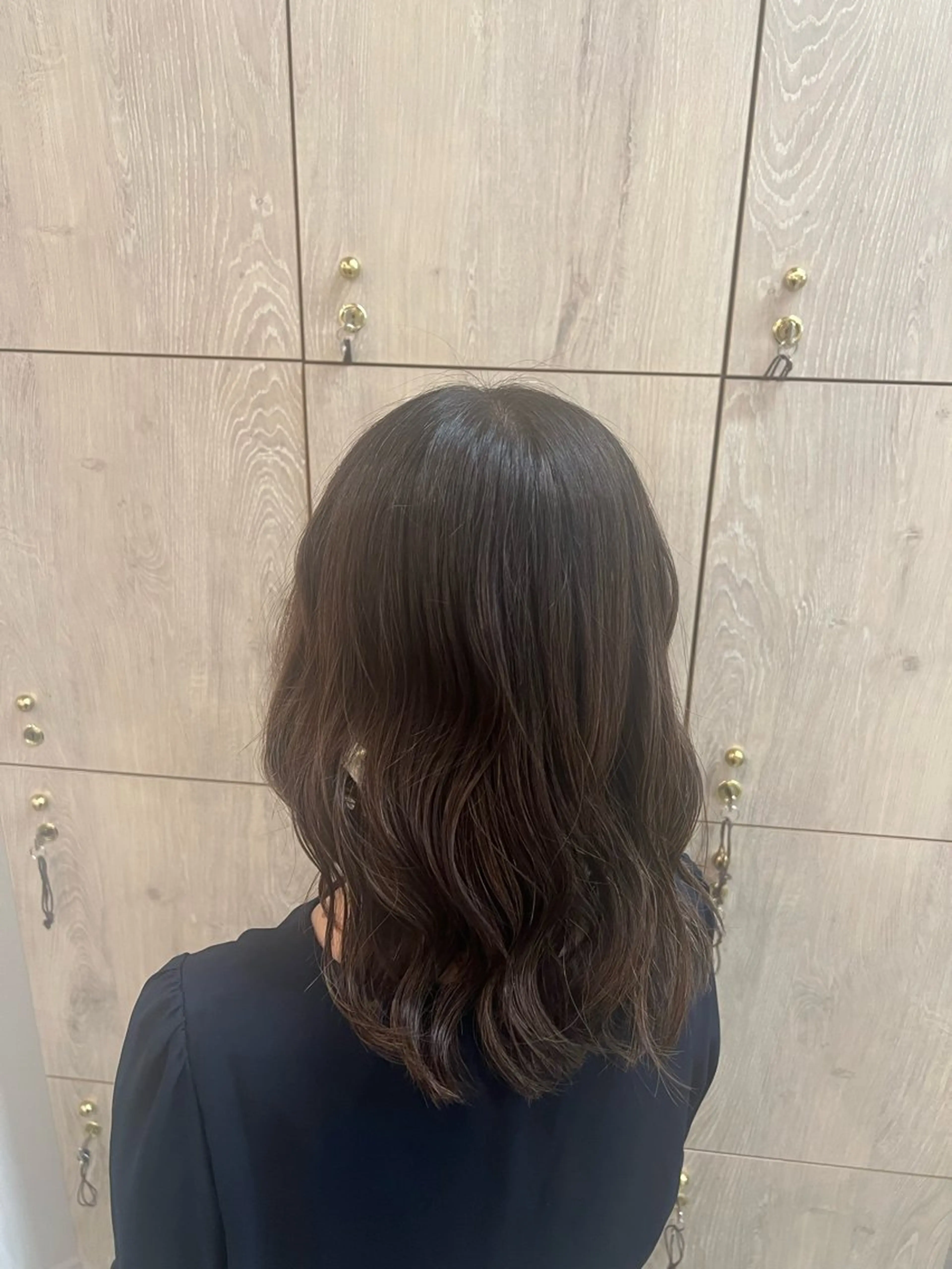 ミディアム ❄️ さき❄️のヘアスタイル