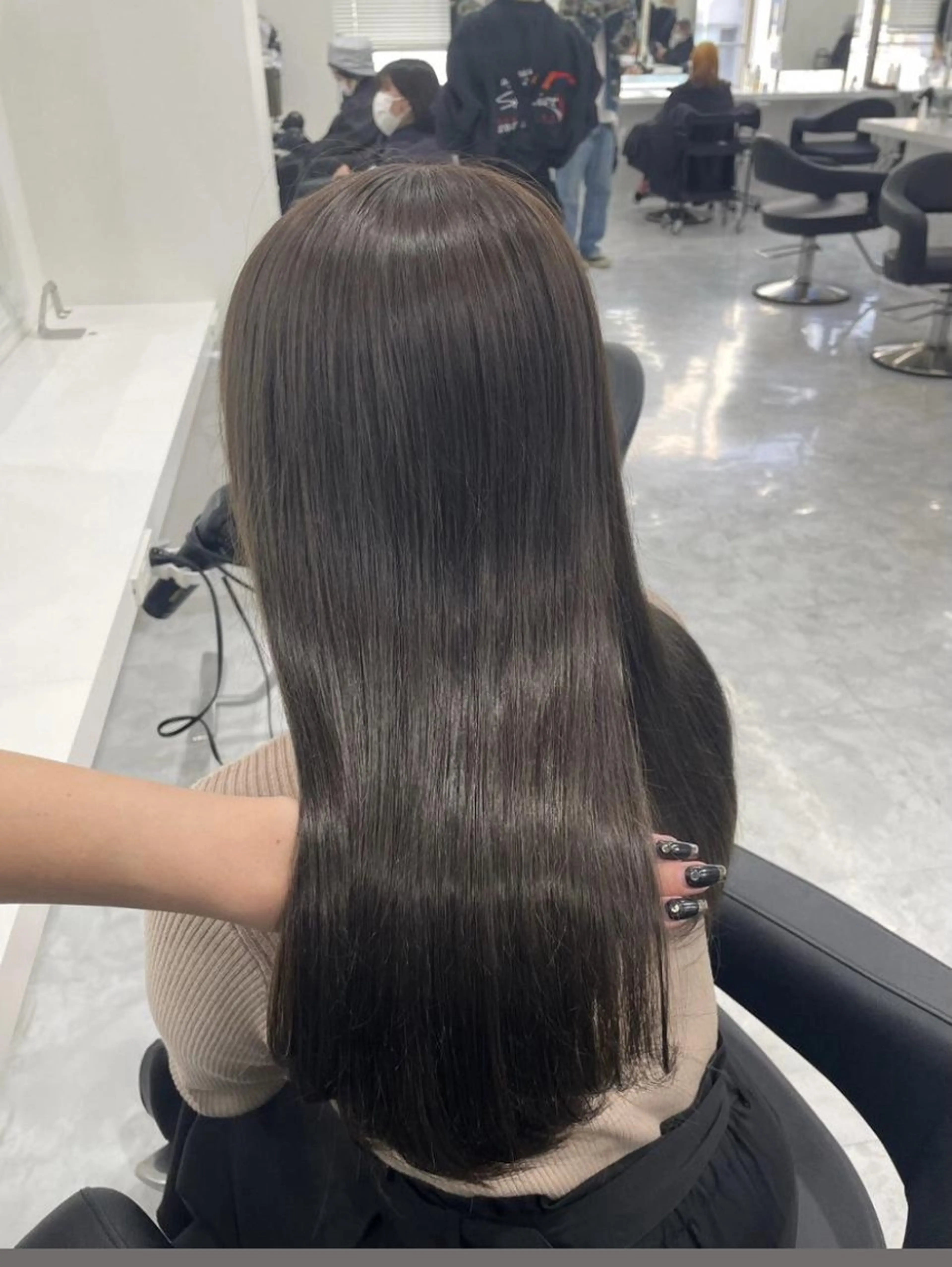 【あの話題の髪質改善5500✨】💗髪質改善酸熱トリートメント💗➕🫧スタイリング🫧➕ヘッドスパ🫧の写真