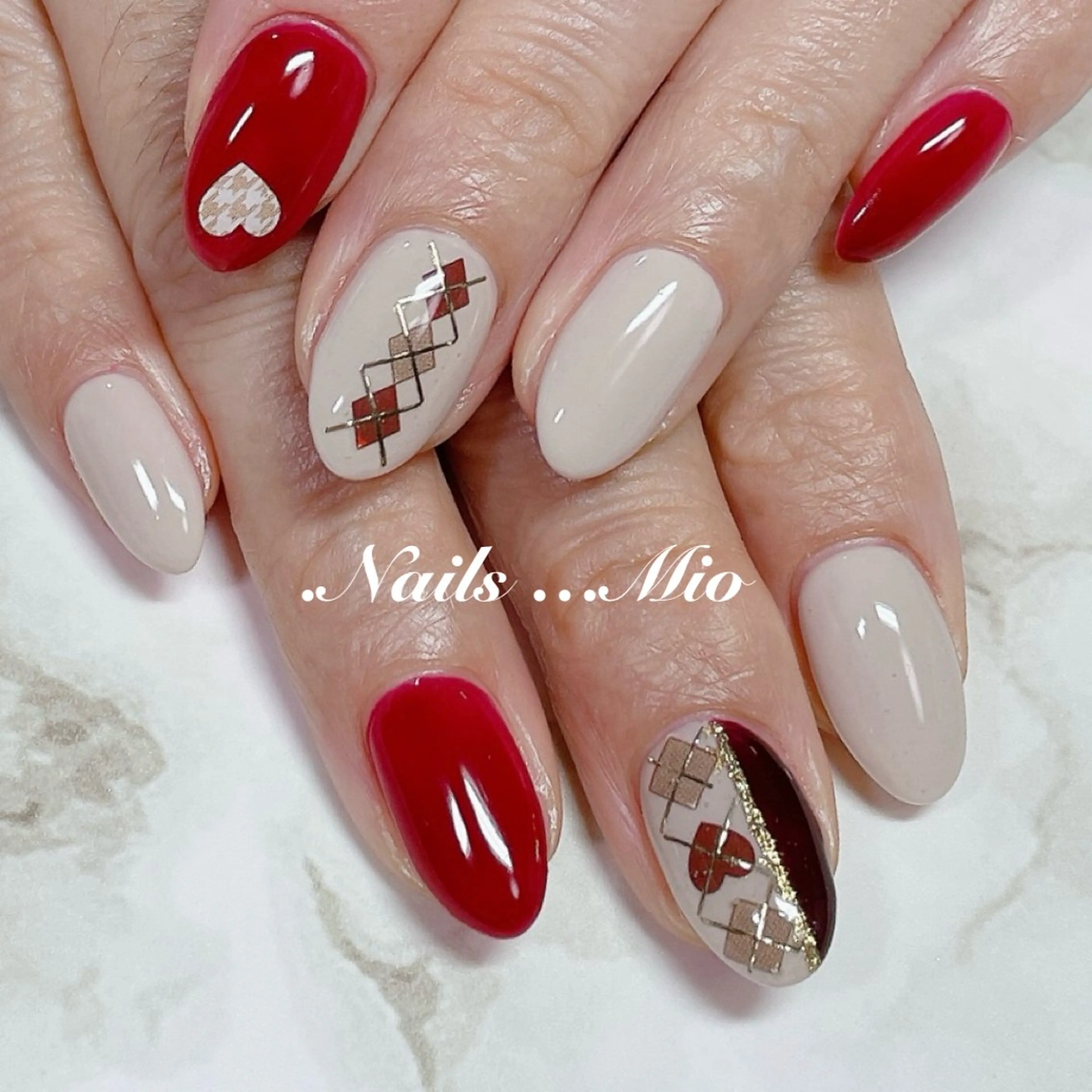 ネイル アートネイル 持ち込み .Nails Mio 赤羽西ネイルサロンのネイルデザイン