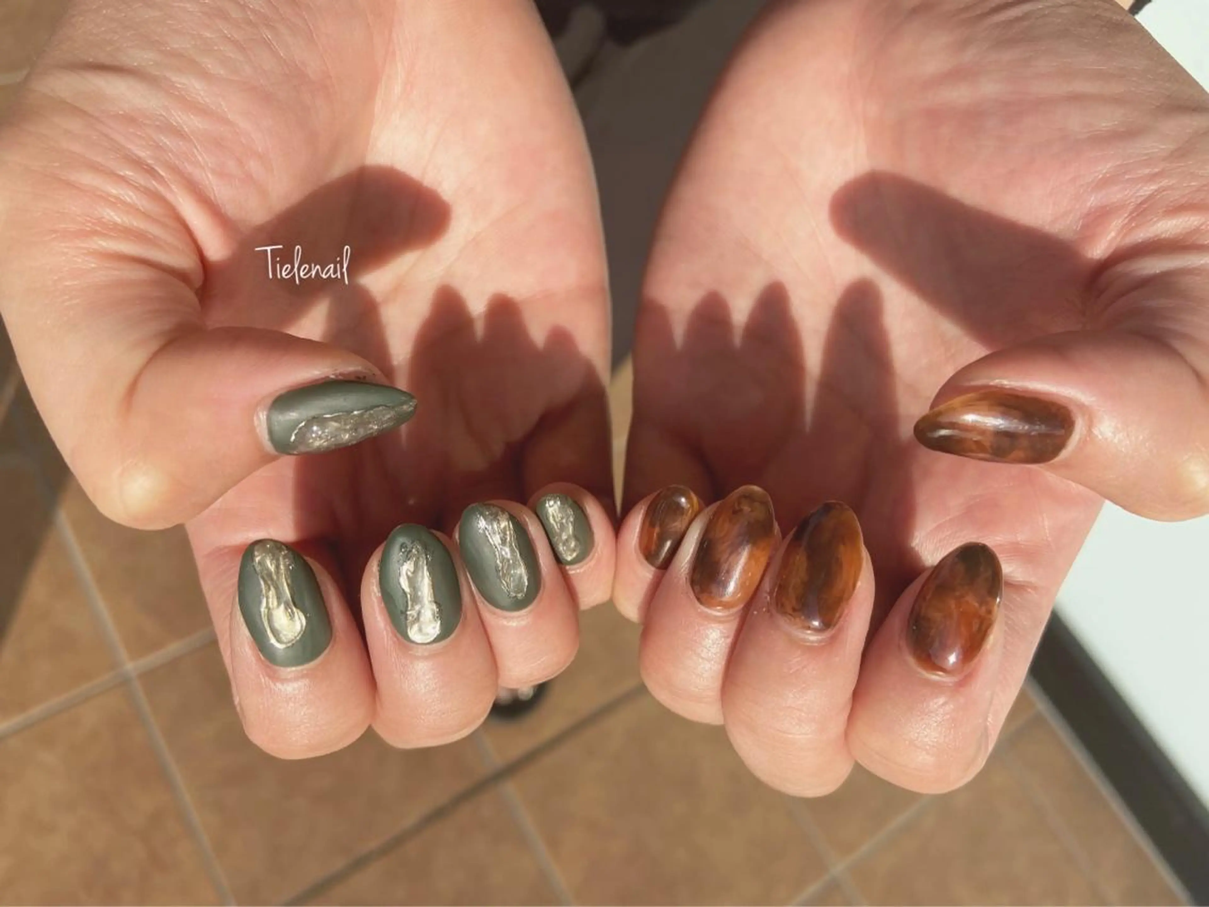 ネイル ハンドネイル tiele nailのネイルデザイン