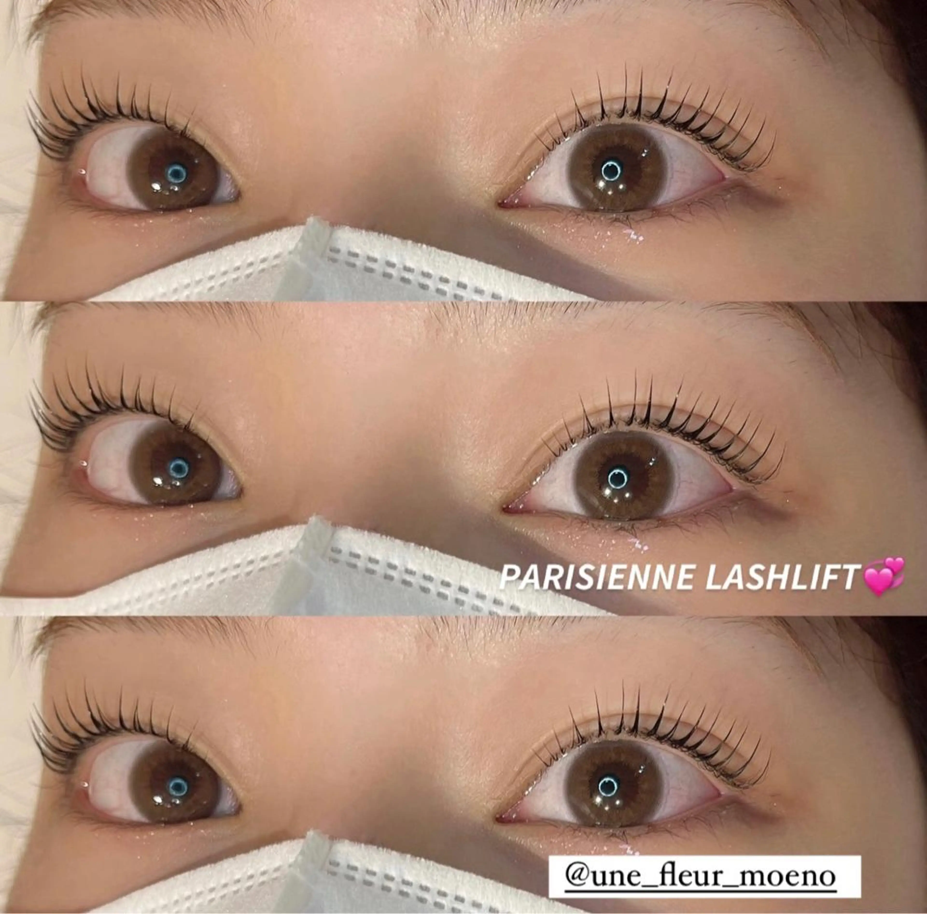 マツエク・マツパ une fleur MOENOのマツエク・マツパデザイン