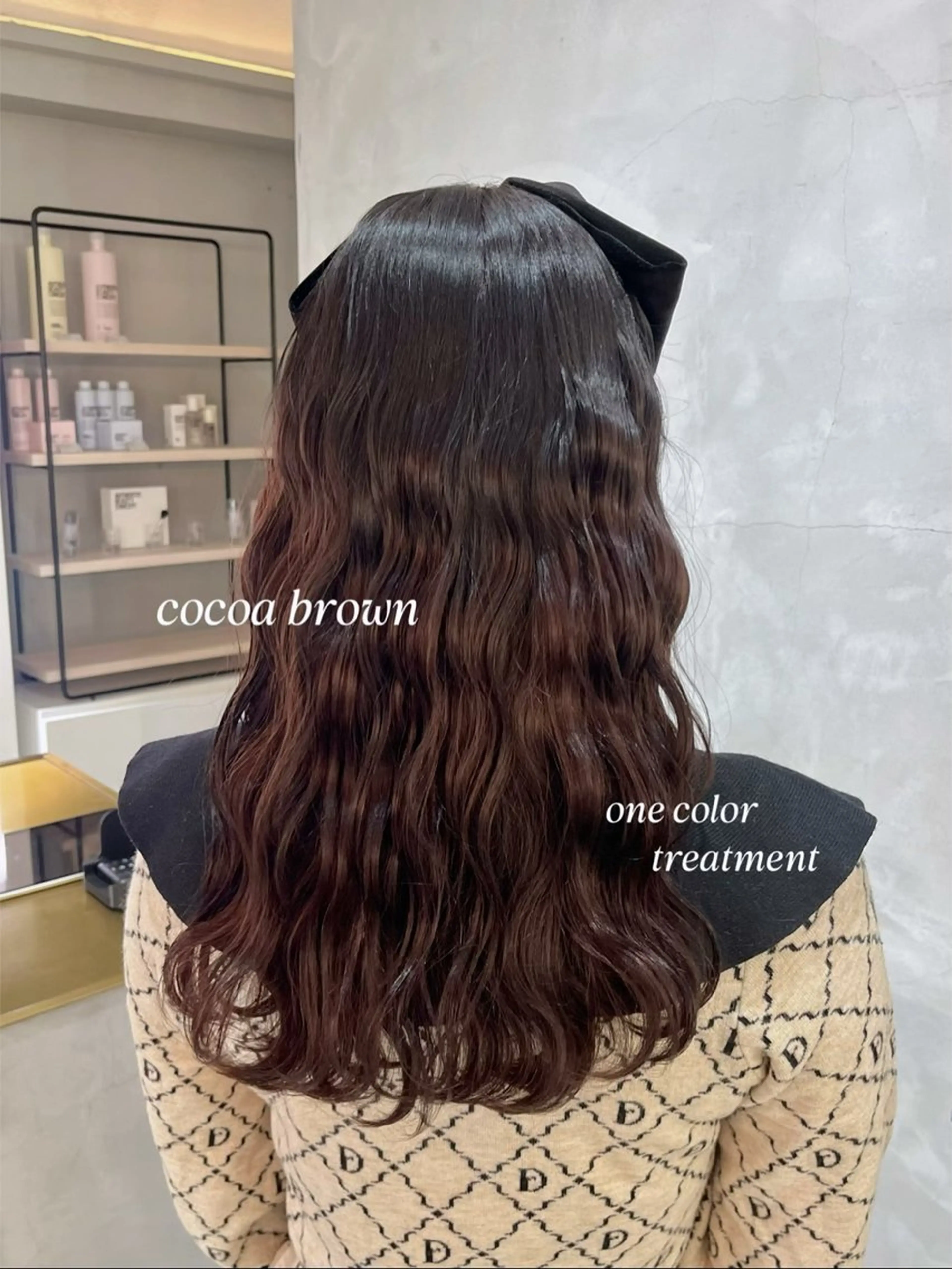 🤎ワンカラーの写真