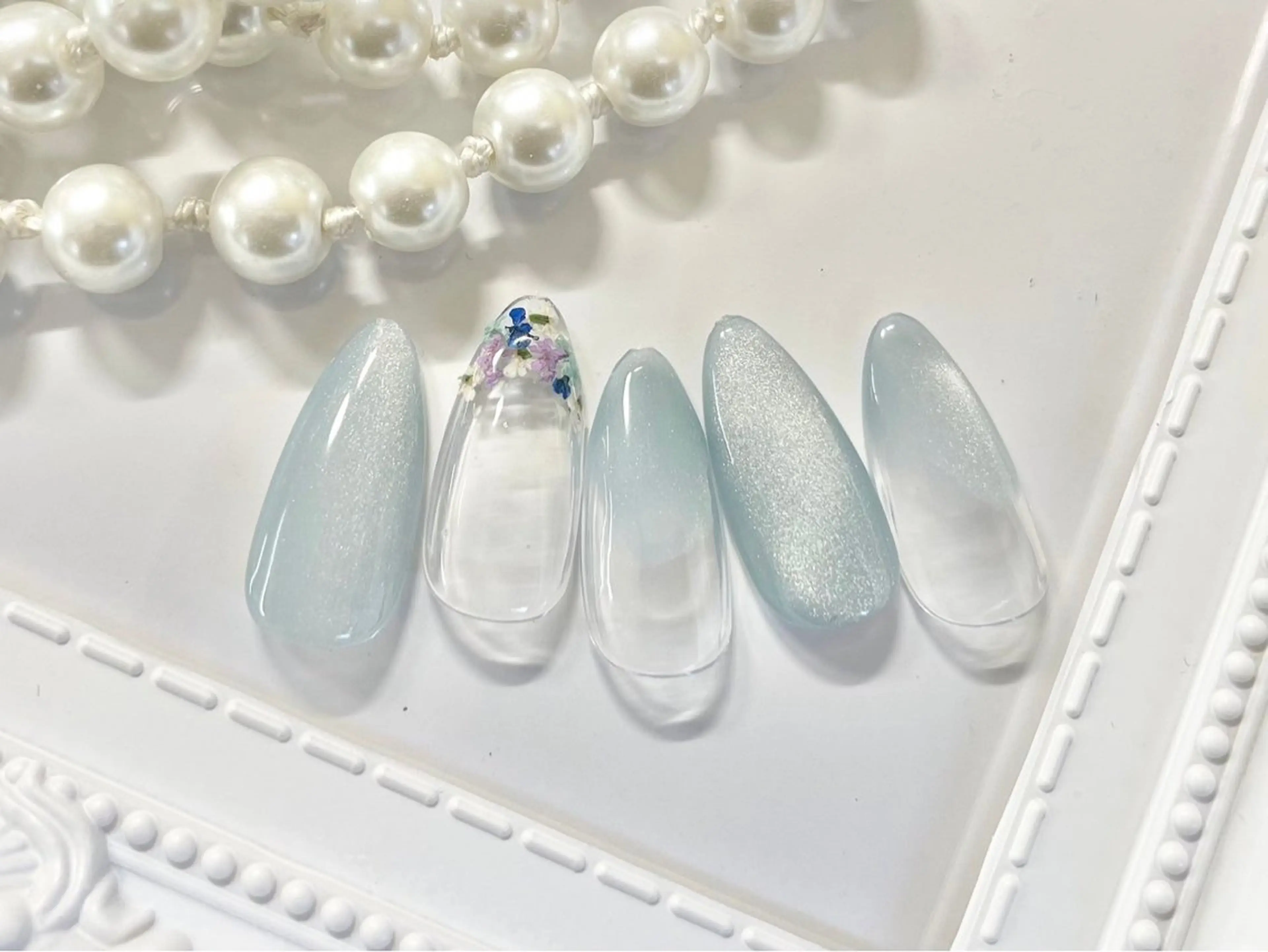 ネイル オフィスネイル シンプルネイル 【パラジェル・フィルイン】Nailsalon　Merci東中野所属・Merci shigaのネイルデザイン