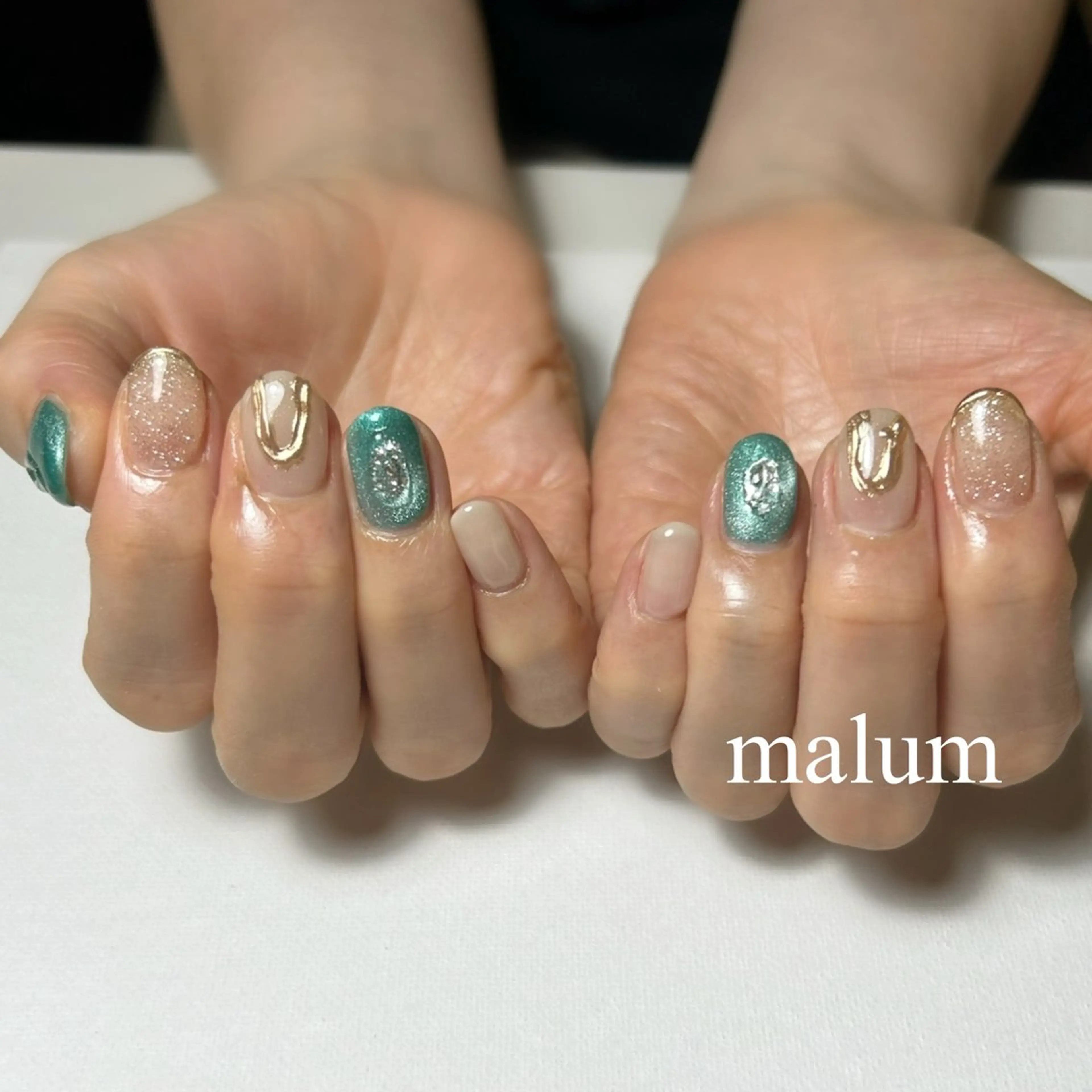 ネイル ハンドネイル malum nailのネイルデザイン