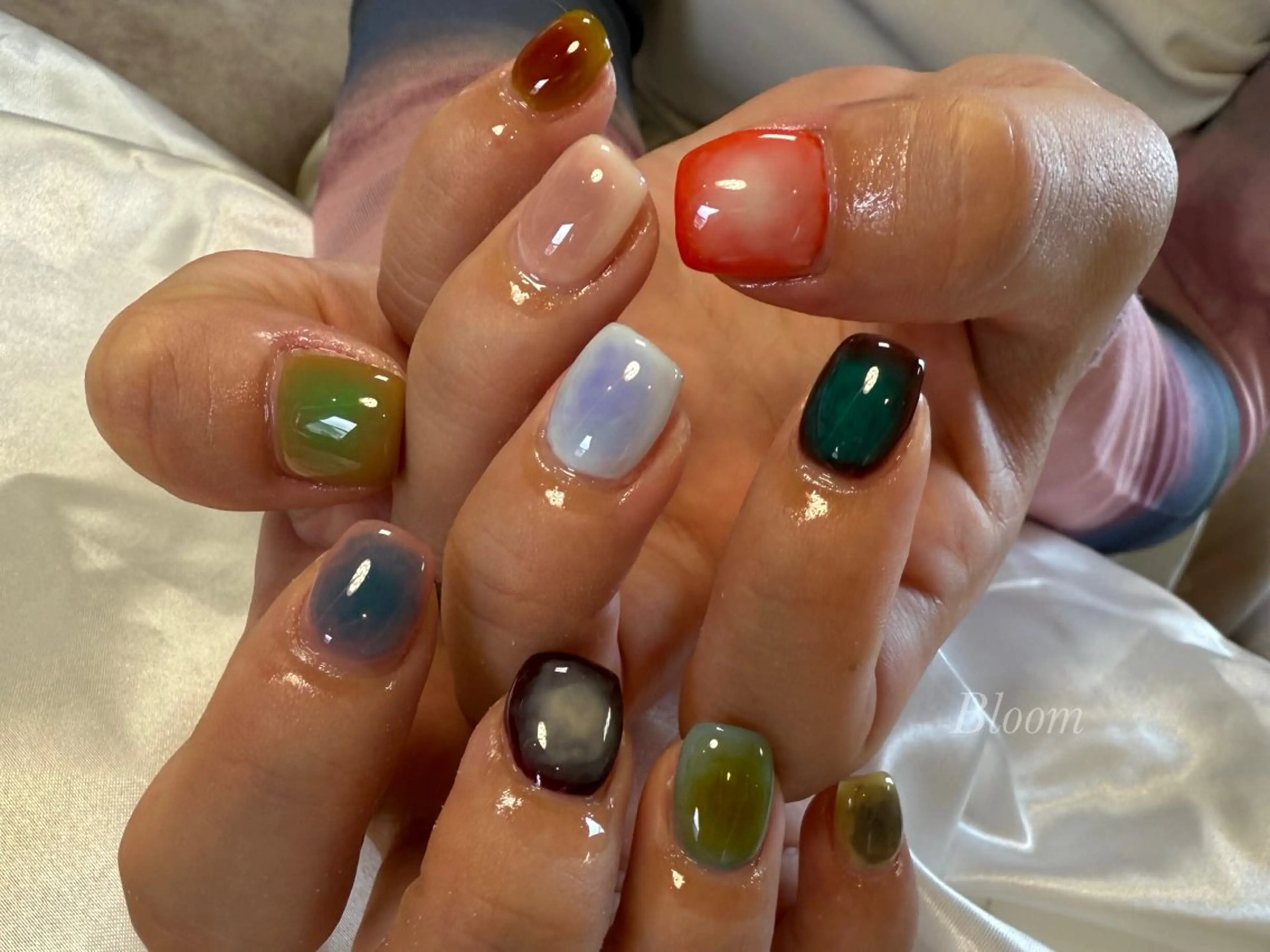 ネイル ハンドネイル Bloom a nail studio所属・松下 未来のネイルデザイン