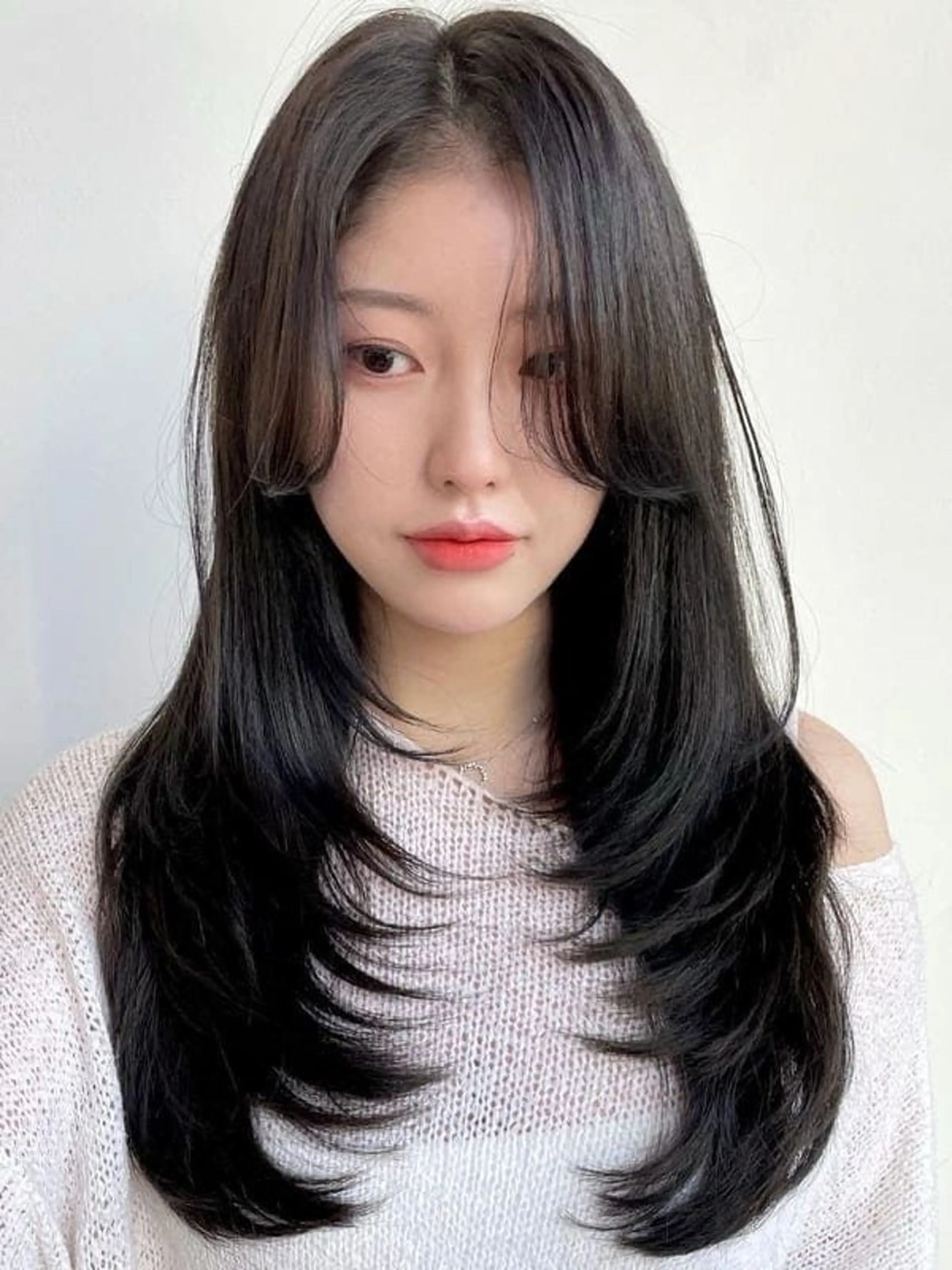 セミロング バレイヤージュモデル 小林匠❤️‍🔥のヘアスタイル